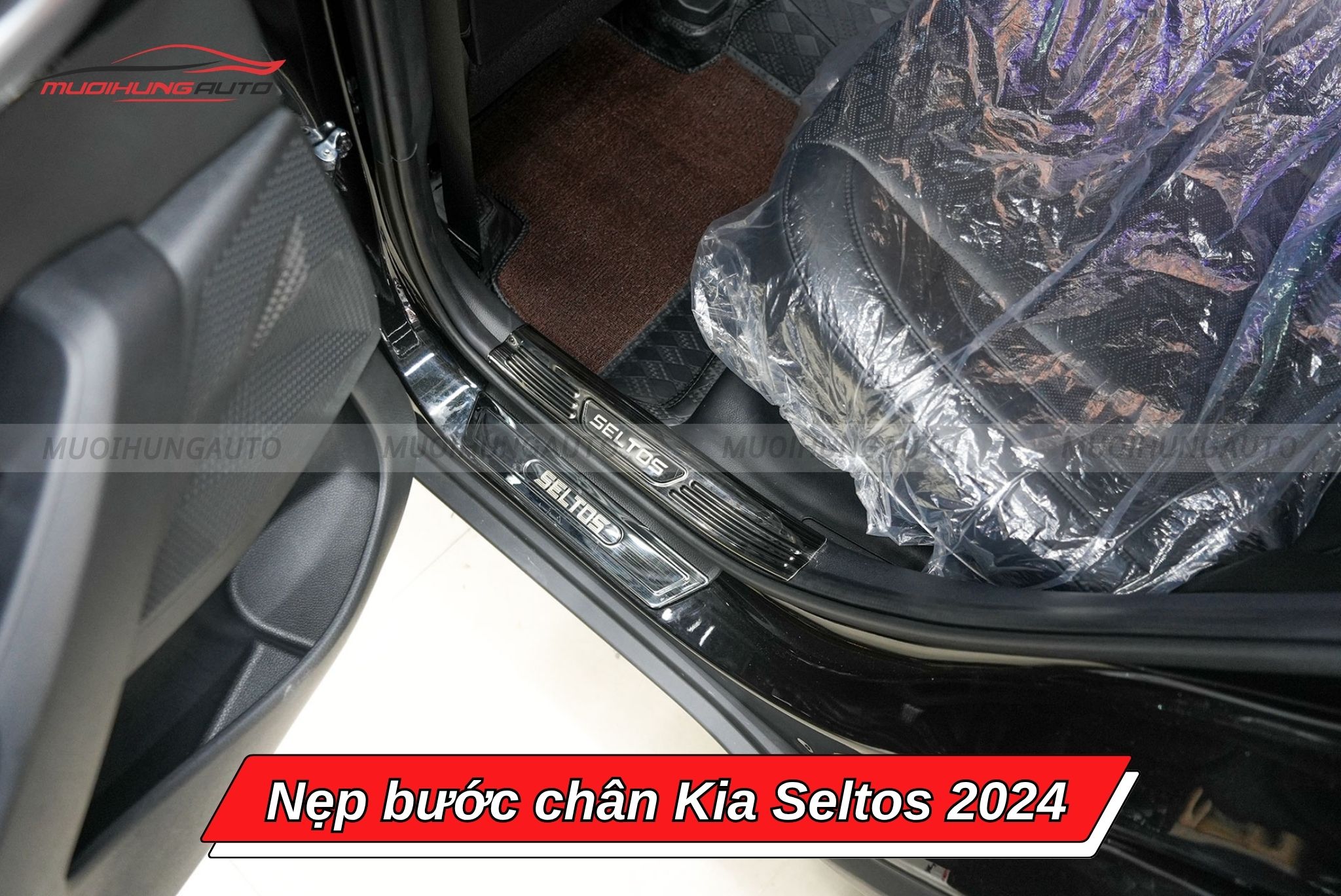 Nẹp bước chân cho xe Kia Seltos 2024