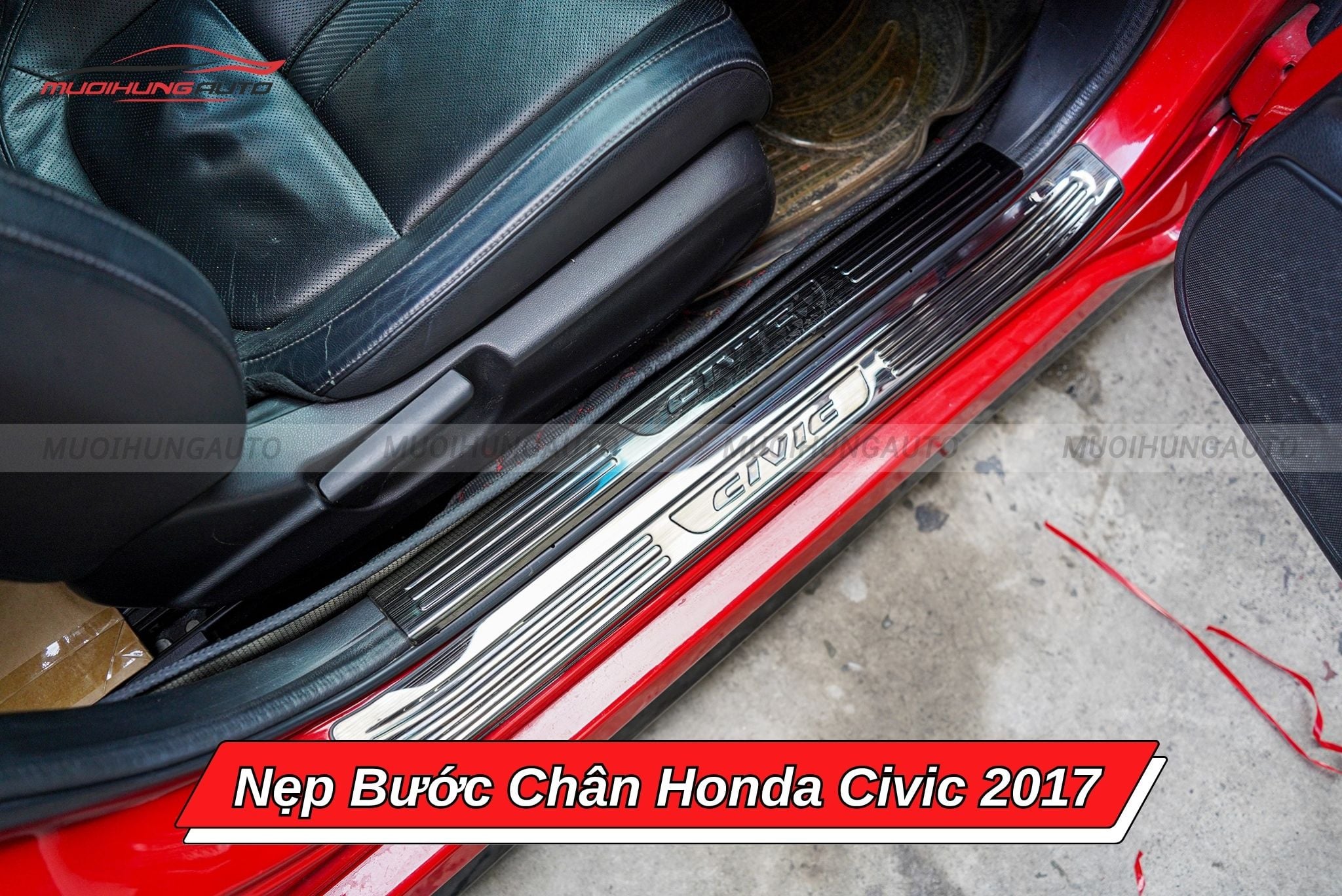Nẹp bước chân Honda Civic 2017