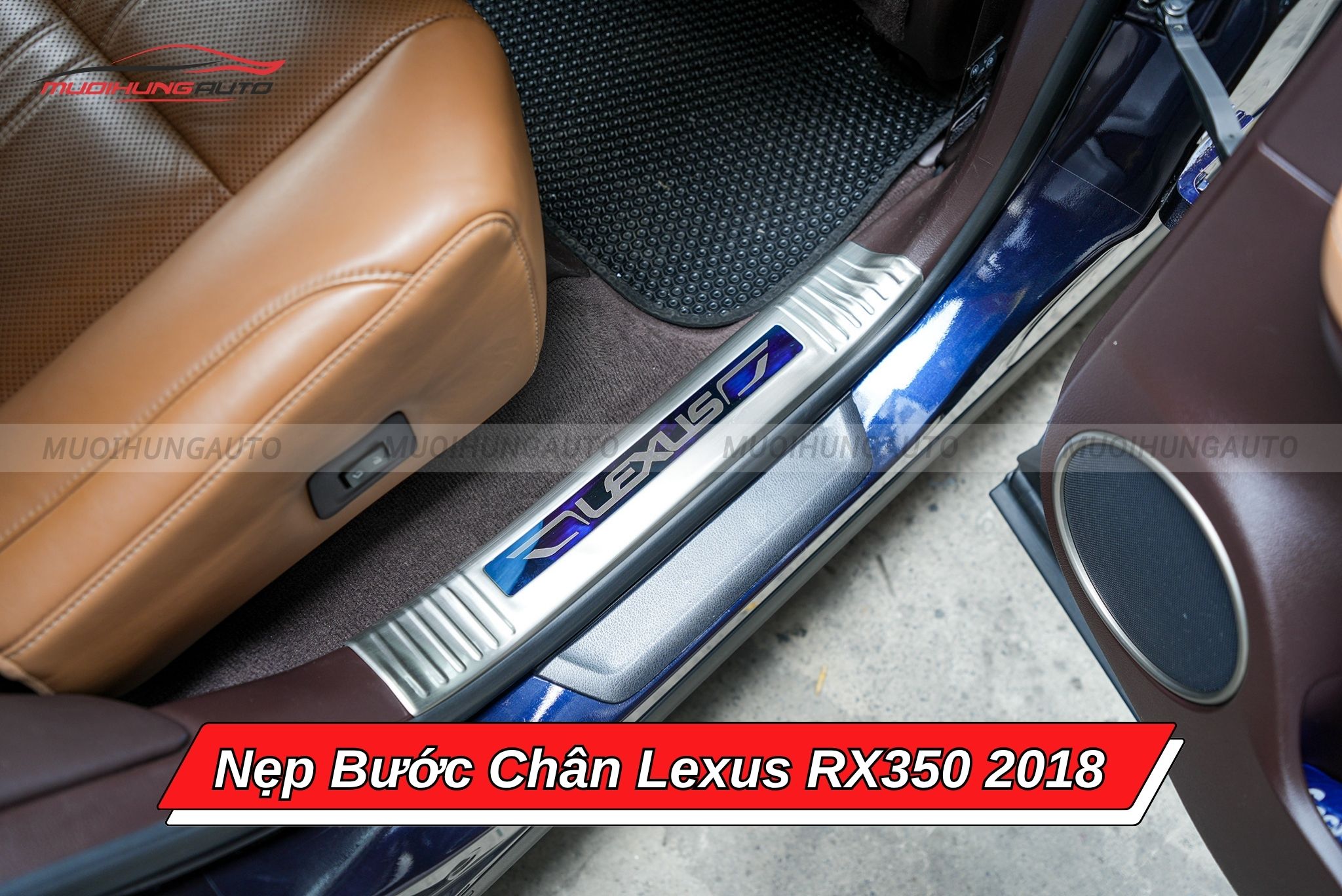 Nẹp bước chân Lexus RX350 2018