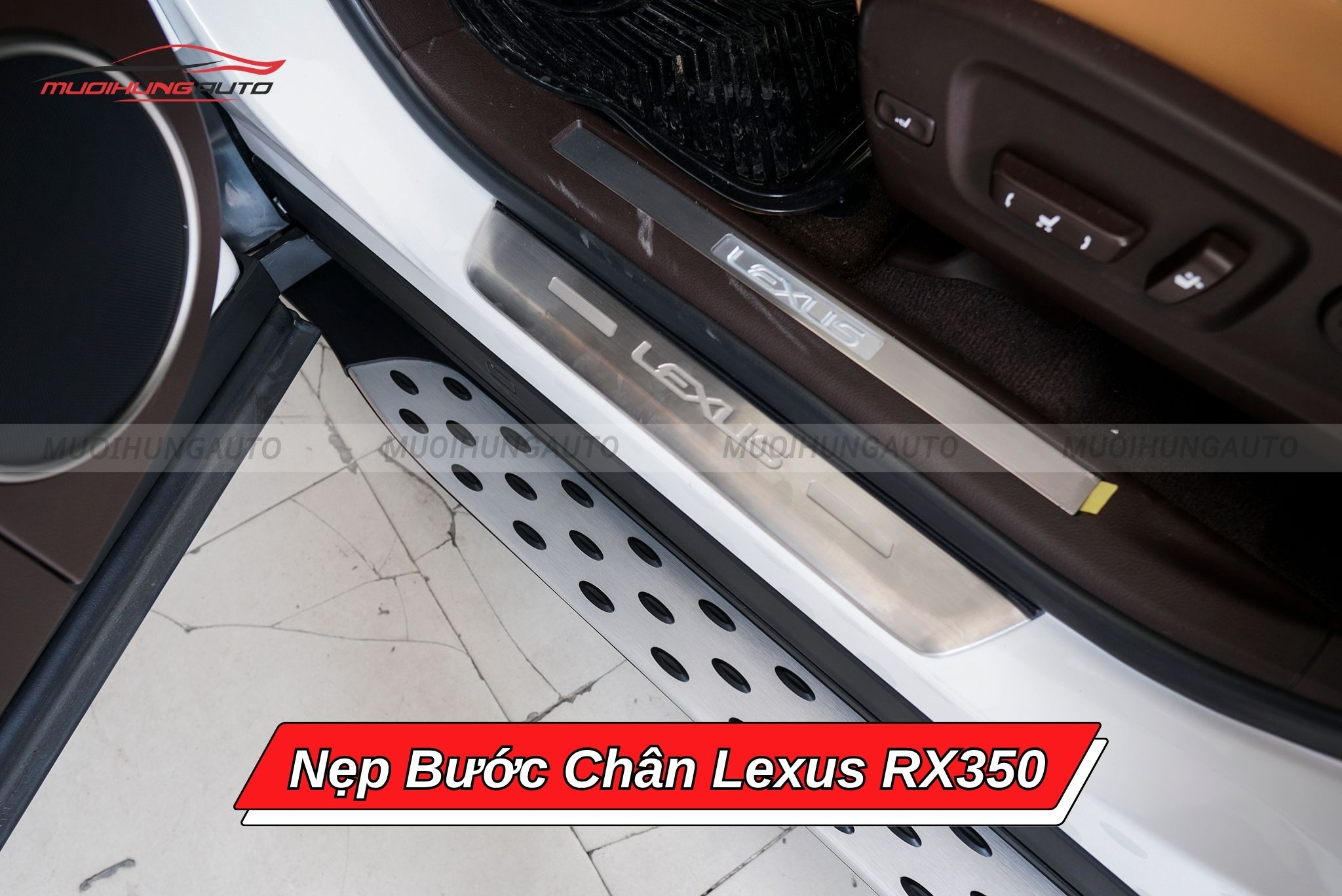Nẹp bước chân Lexus RX350