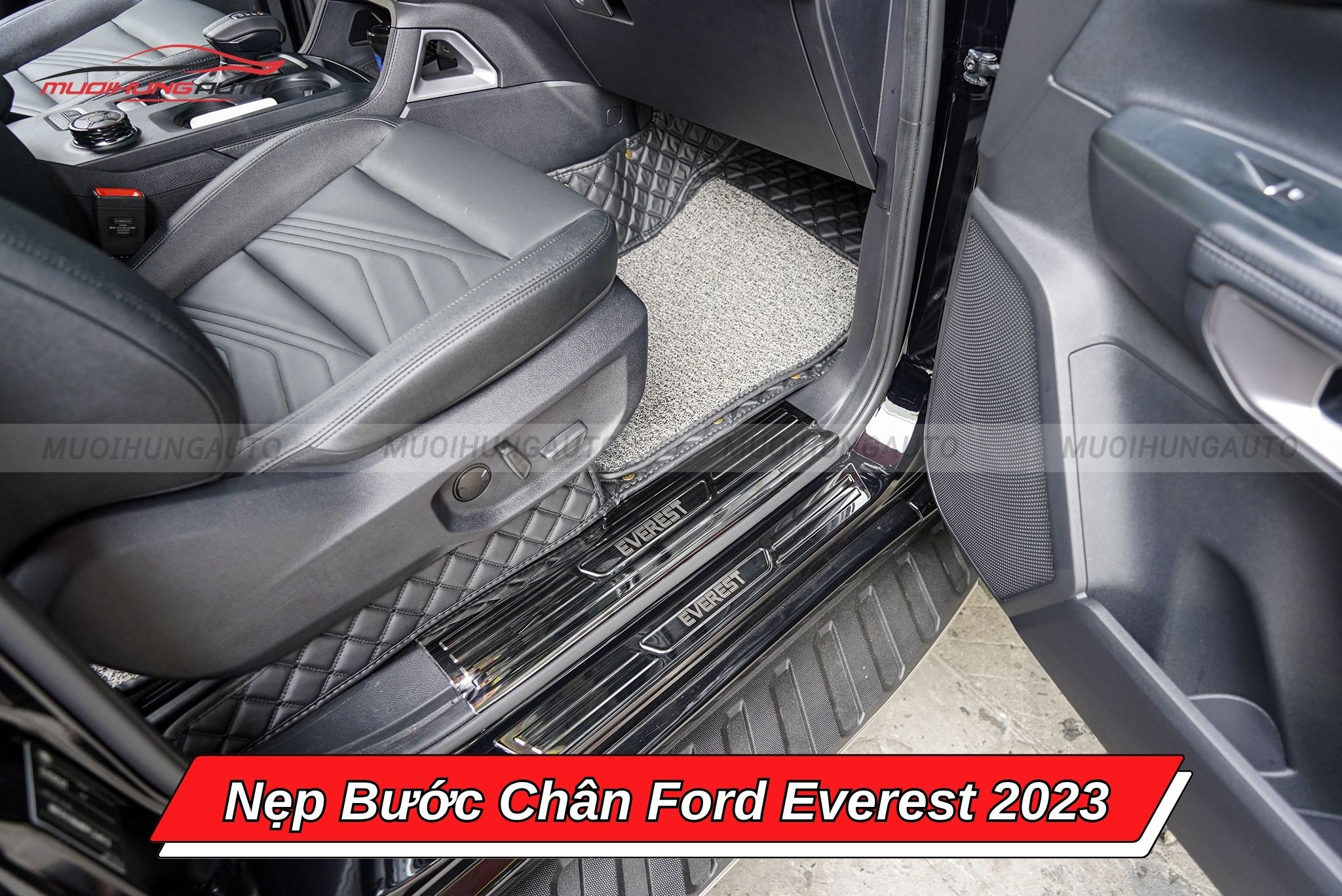 Nẹp bước chân ô tô Ford Everest 2023