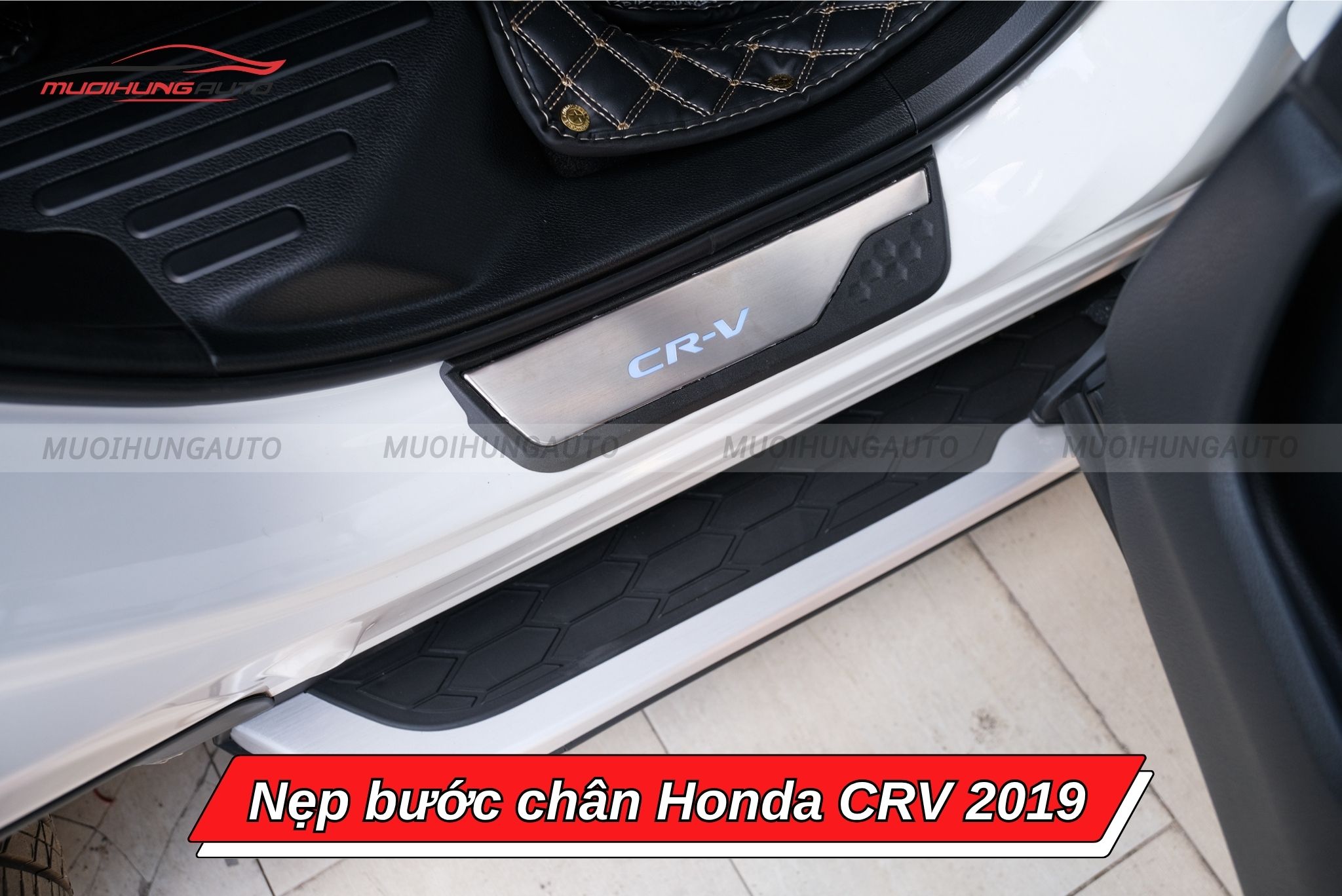 Nẹp bước chân ô tô Honda CRV 2019