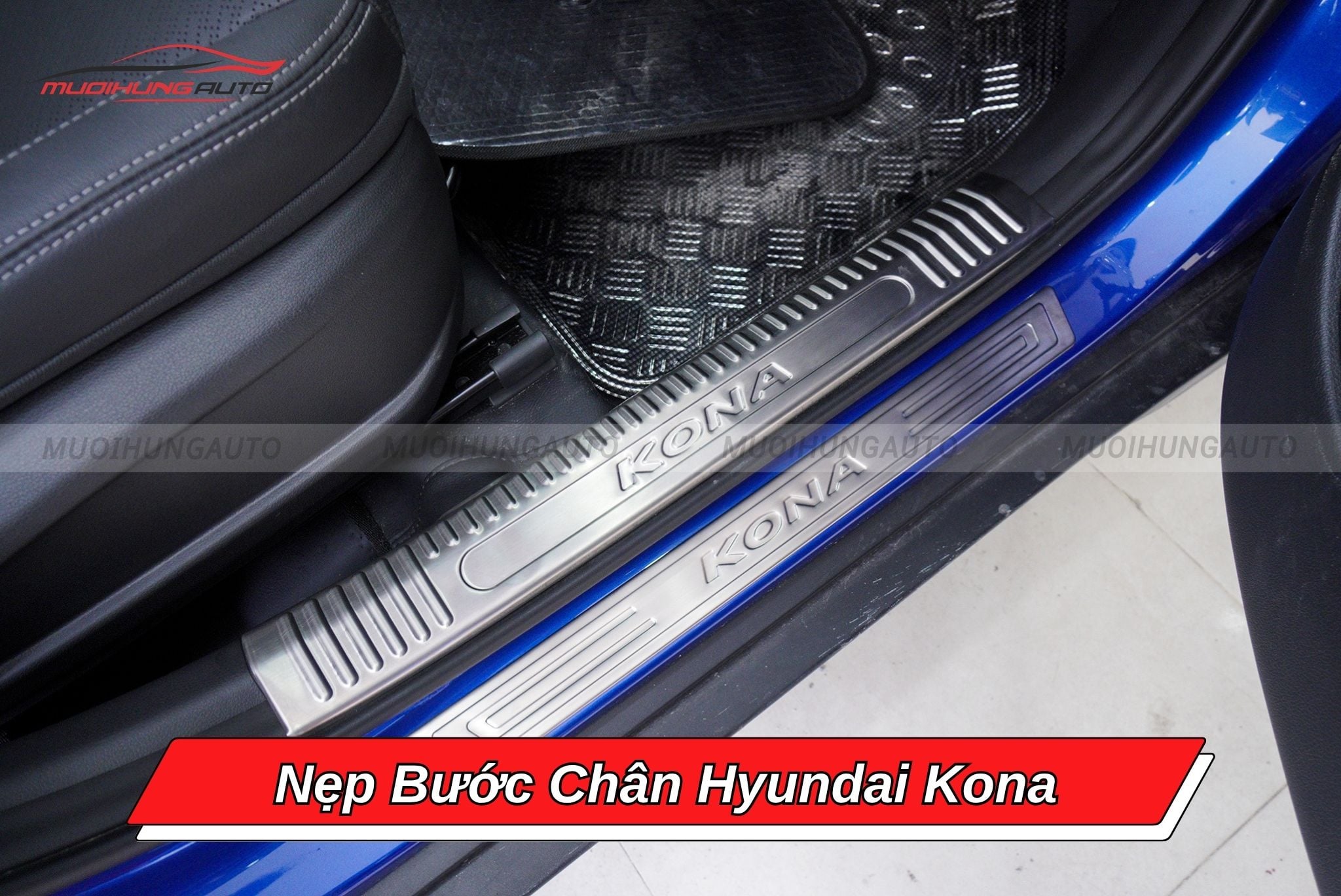 Nẹp bước chân ô tô Hyundai Kona