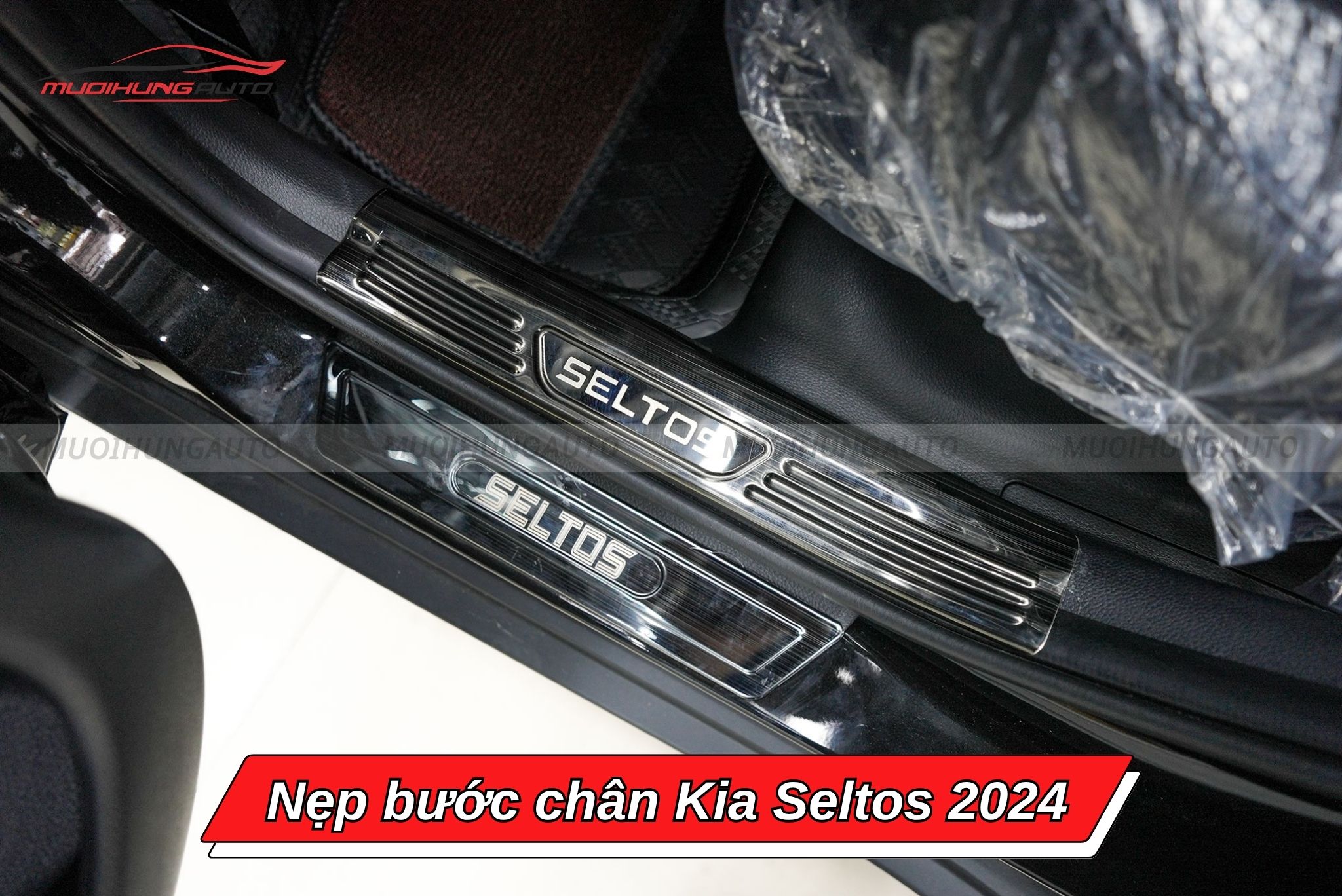 Nẹp bước chân ô tô Kia Seltos 2024