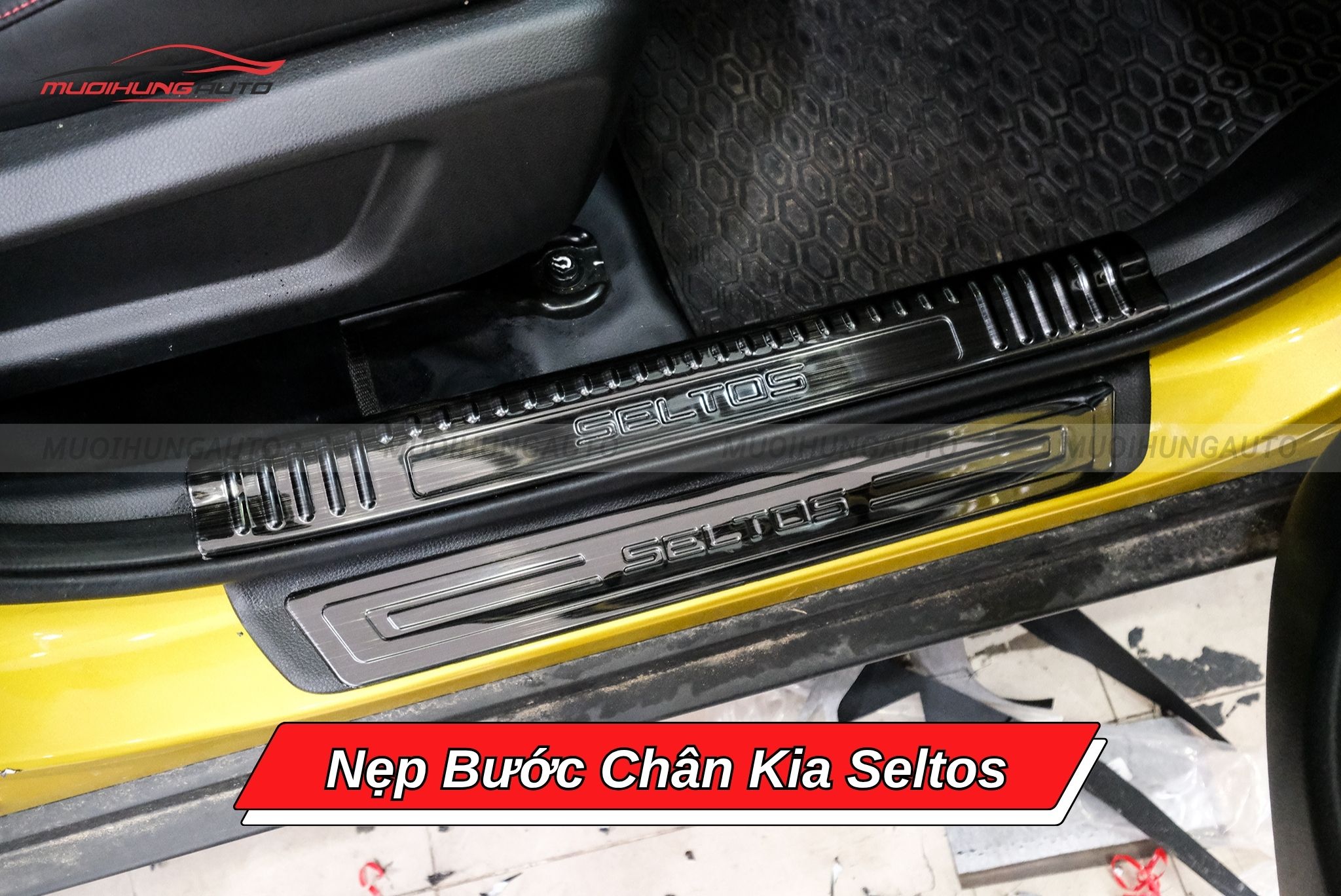 Nẹp bước chân ô tô Kia Seltos