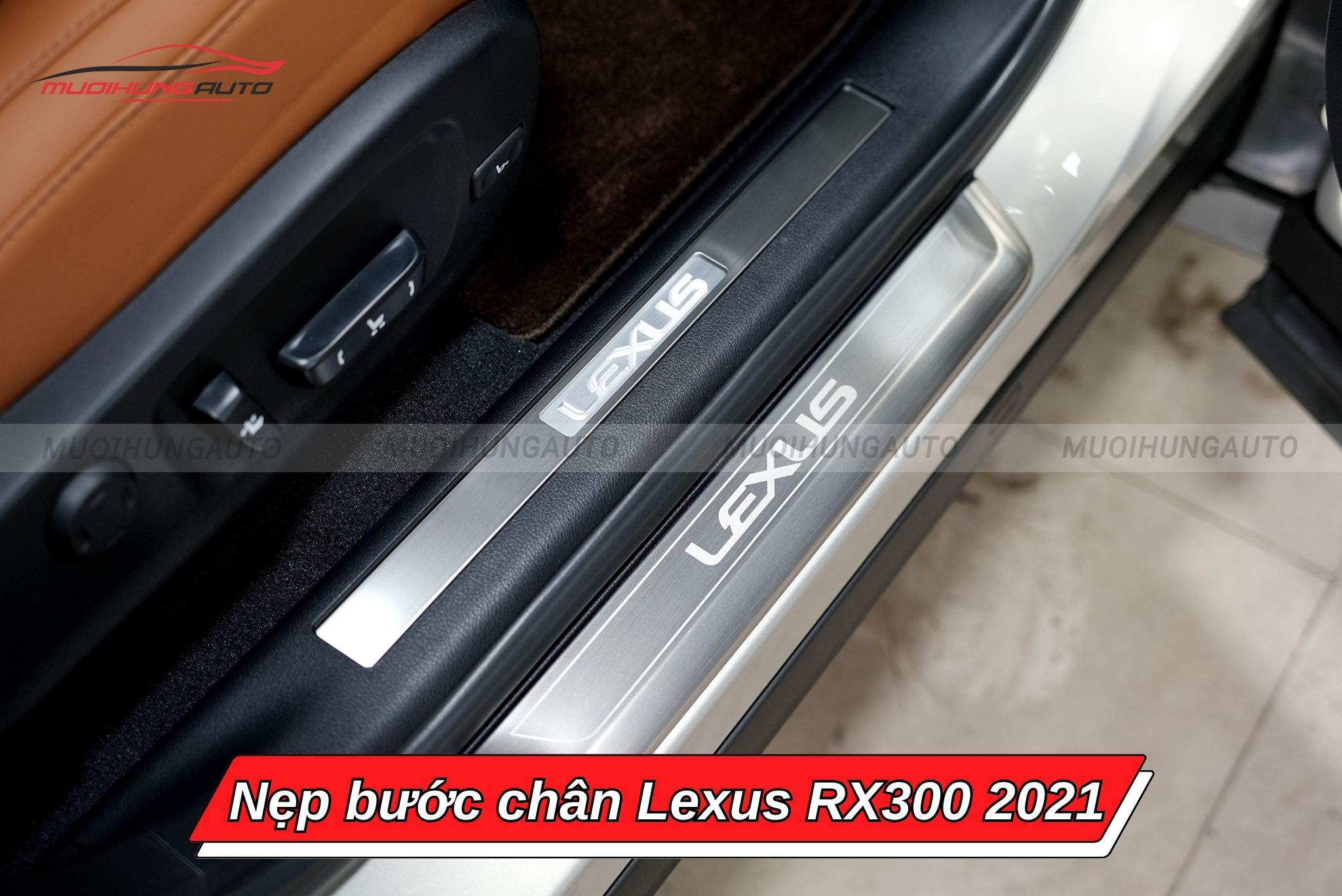 Nẹp bước chân ô tô Lexus RX300 2021