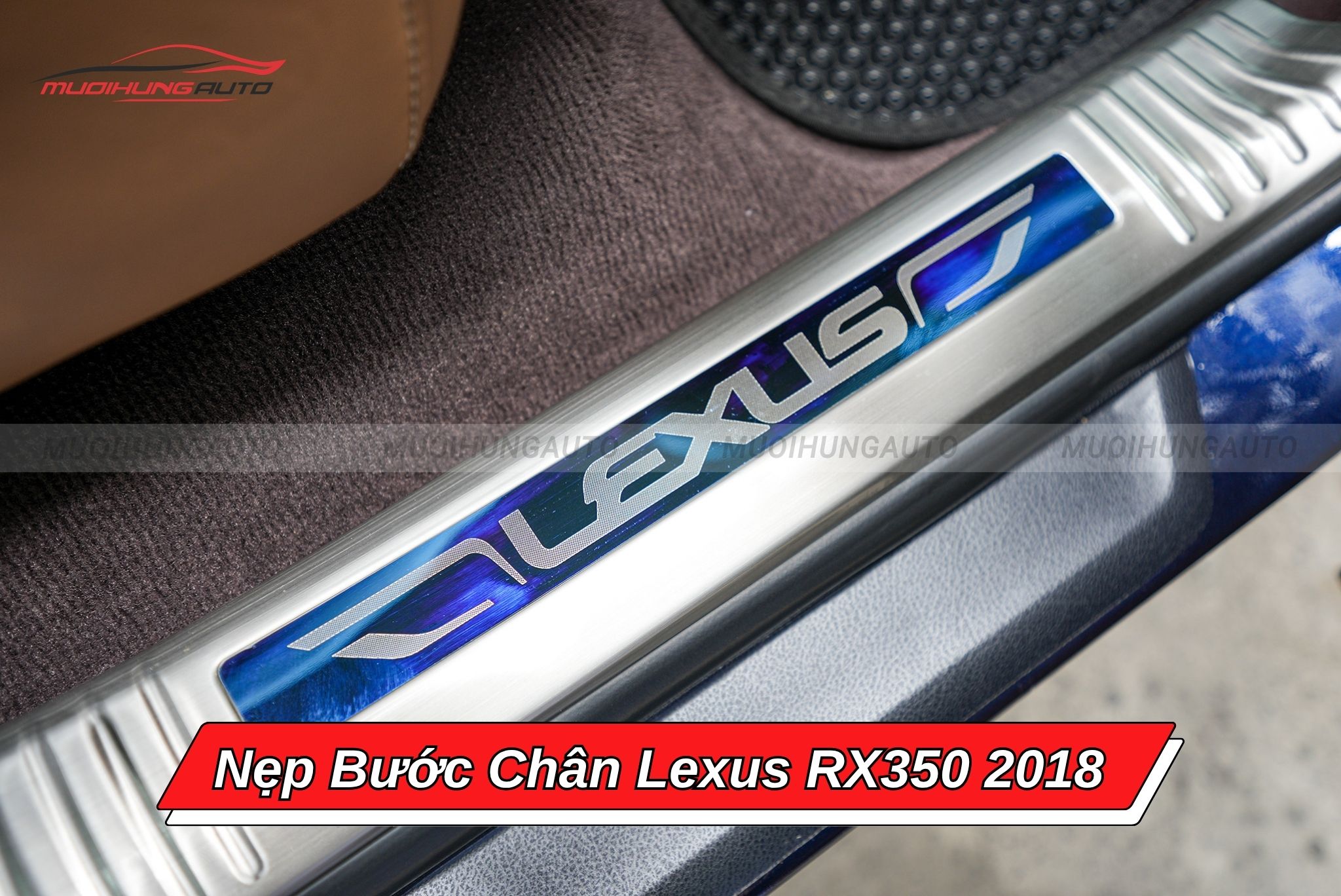 Nẹp bước chân ô tô Lexus RX350 2018