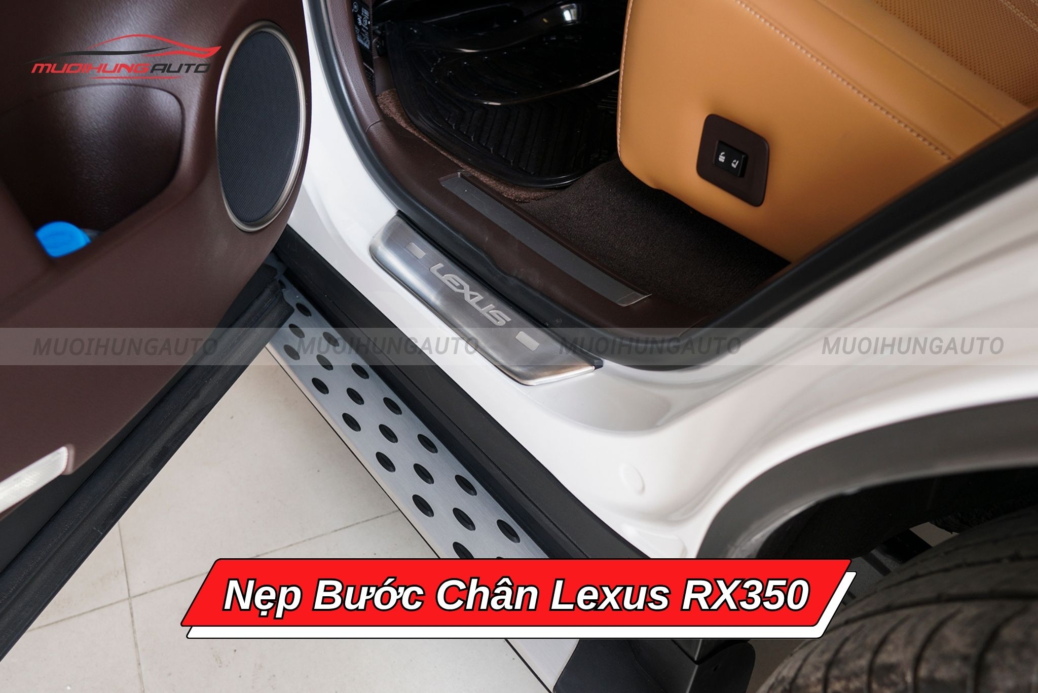 Nẹp bước chân ô tô Lexus RX350