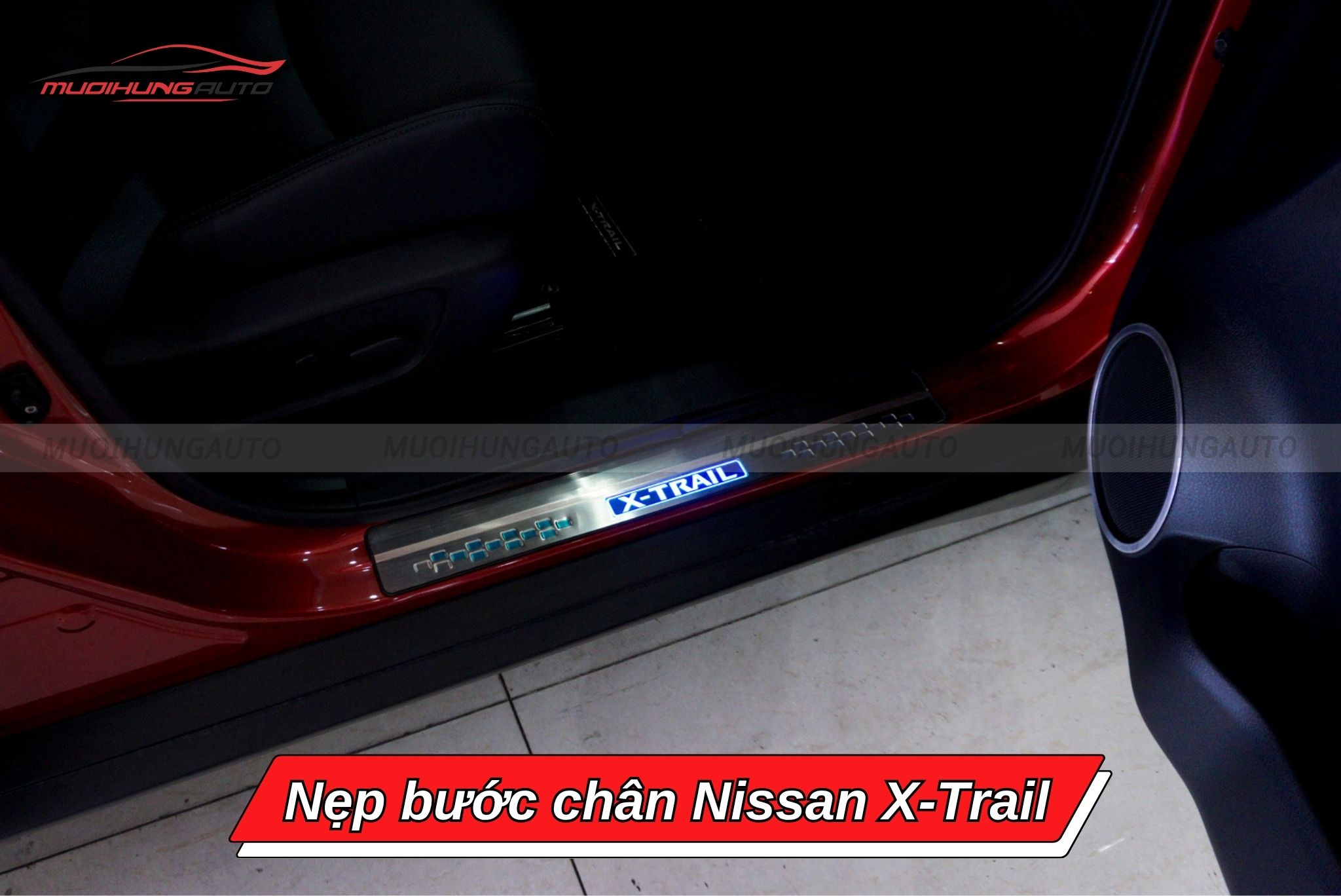 Nẹp bước chân ô tô Nissan X-Trail