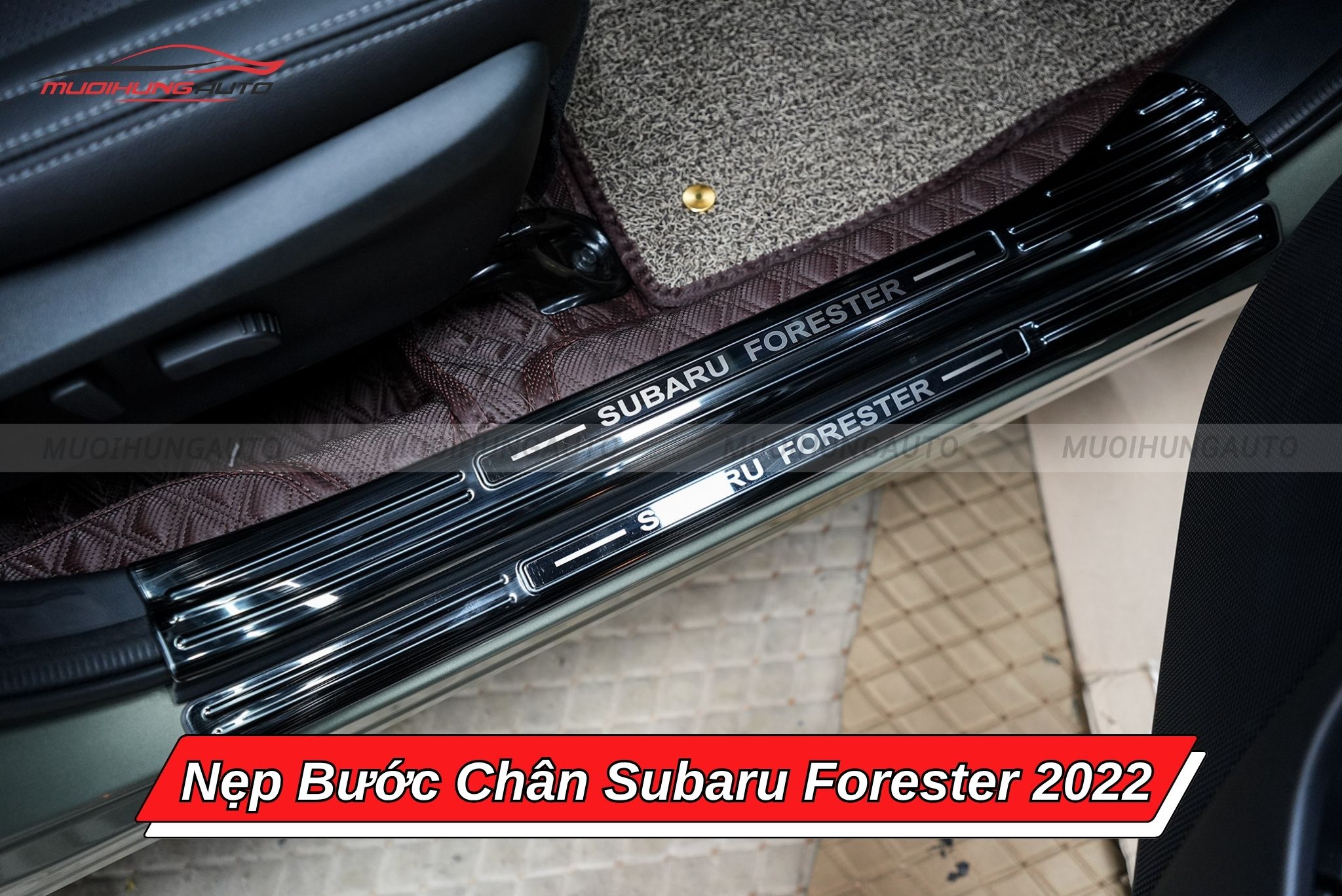 Nẹp bước chân ô tô Subaru Forester 2022