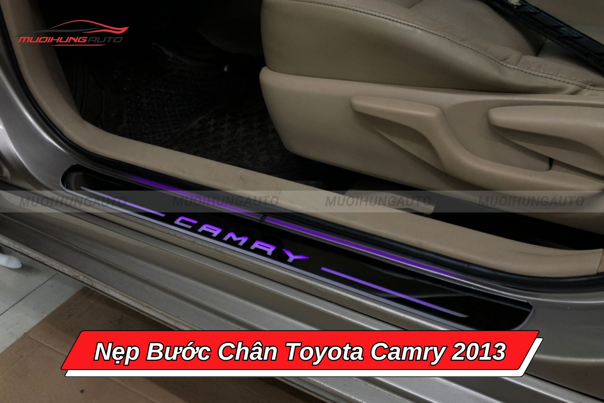 Nẹp bước chân ô tô Toyota Camry 2013