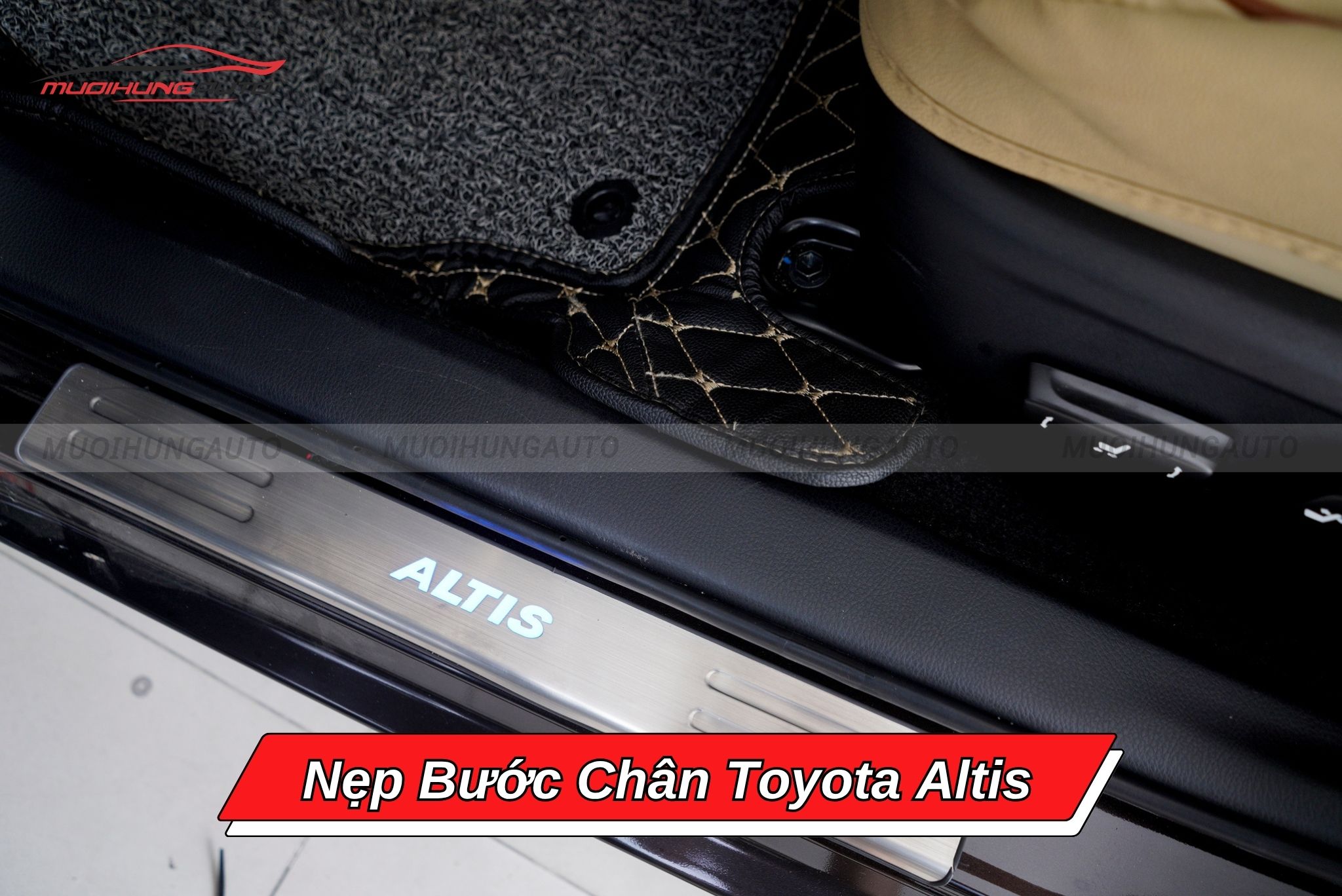 Nẹp bước chân Toyota Altis