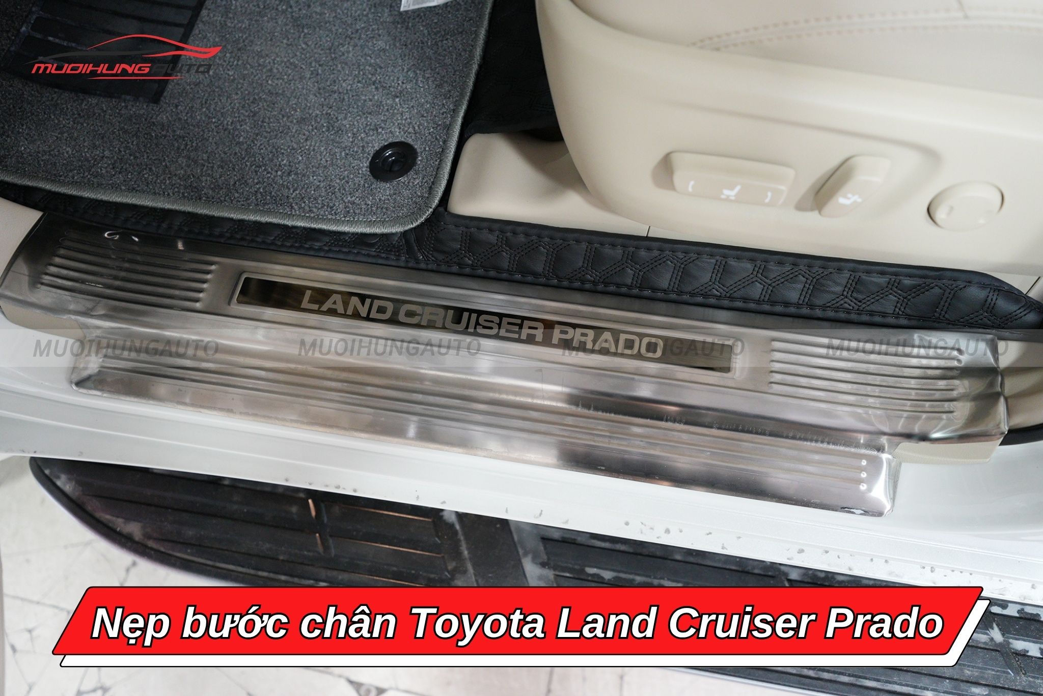Nẹp bước chân Toyota Land Cruiser Prado