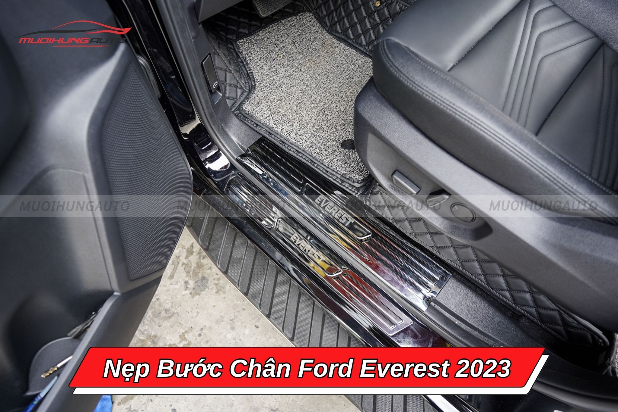 Nẹp bước chân xe Ford Everest 2023