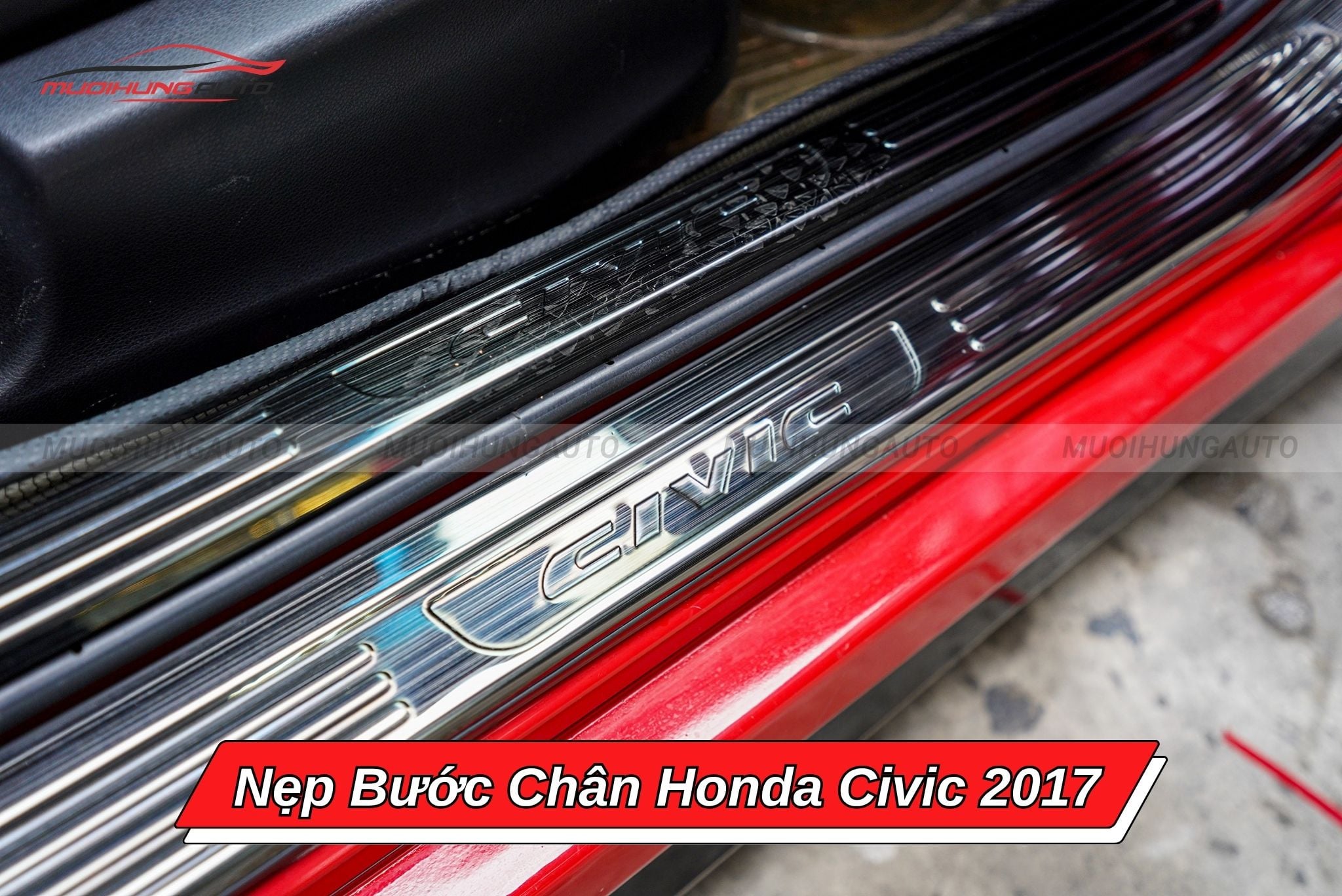 Nẹp bước chân xe Honda Civic 2017
