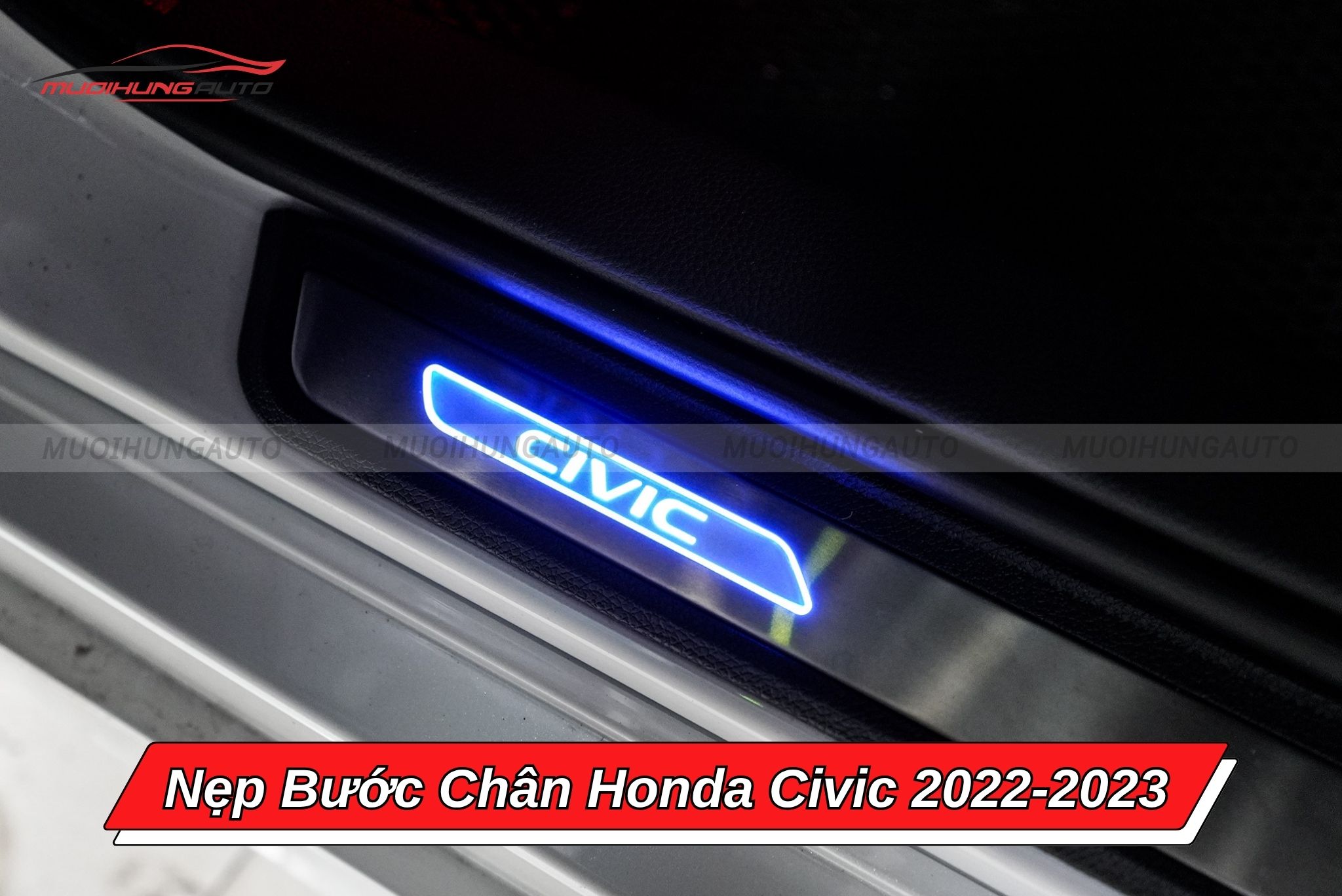 Nẹp bước chân xe Honda Civic 2022-2023