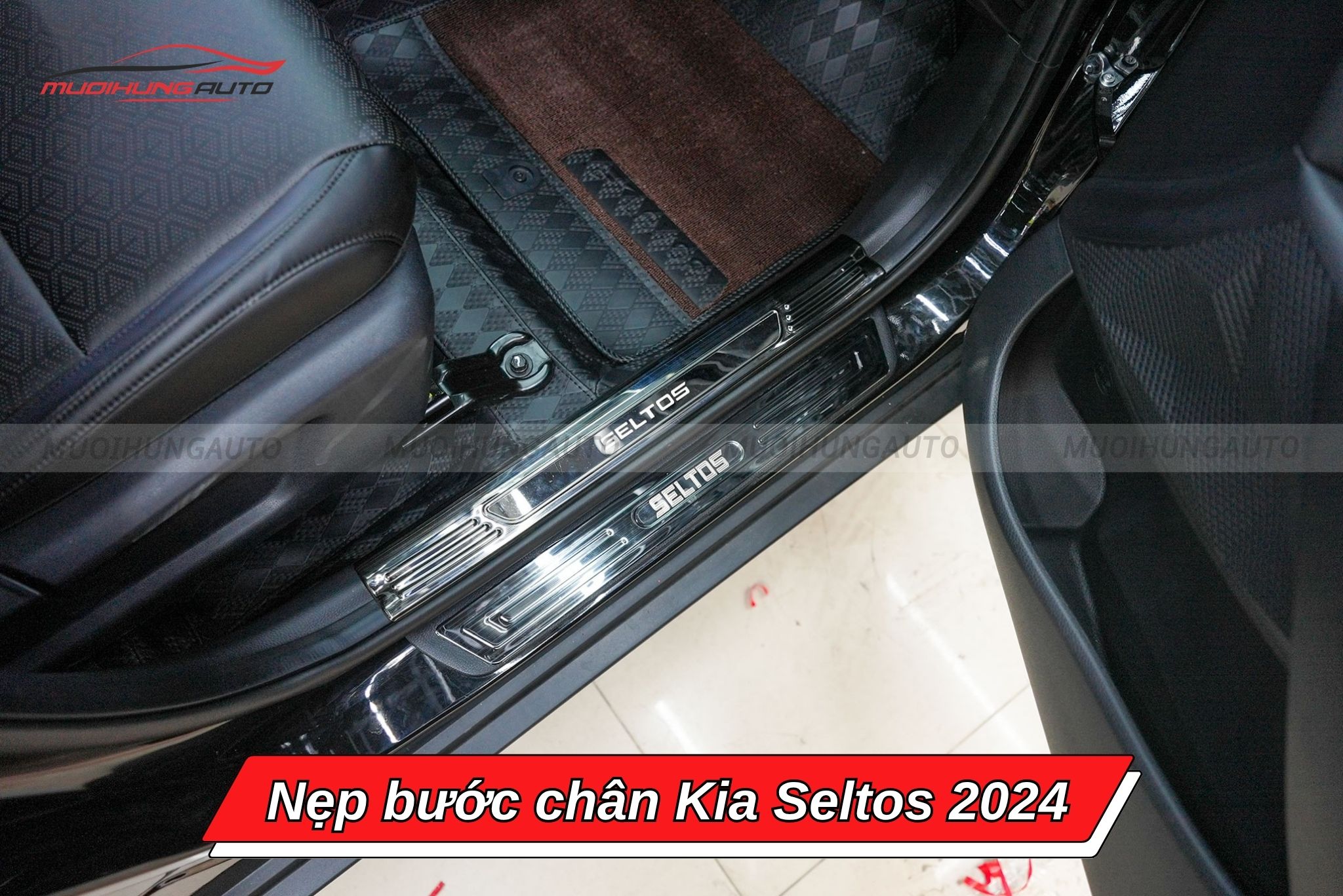 Nẹp bước chân xe Kia Seltos 2024