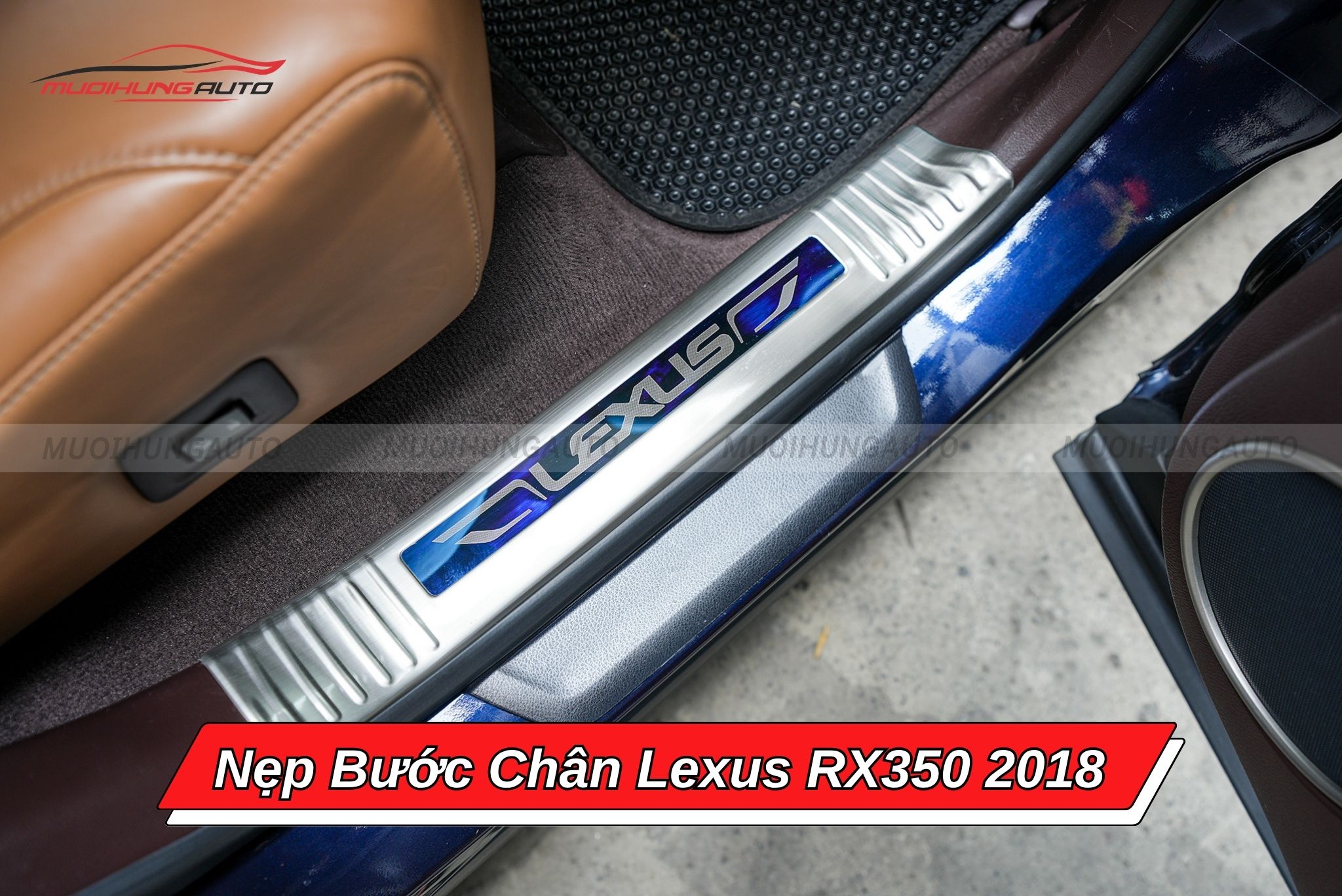 Nẹp bước chân xe Lexus RX350 2018