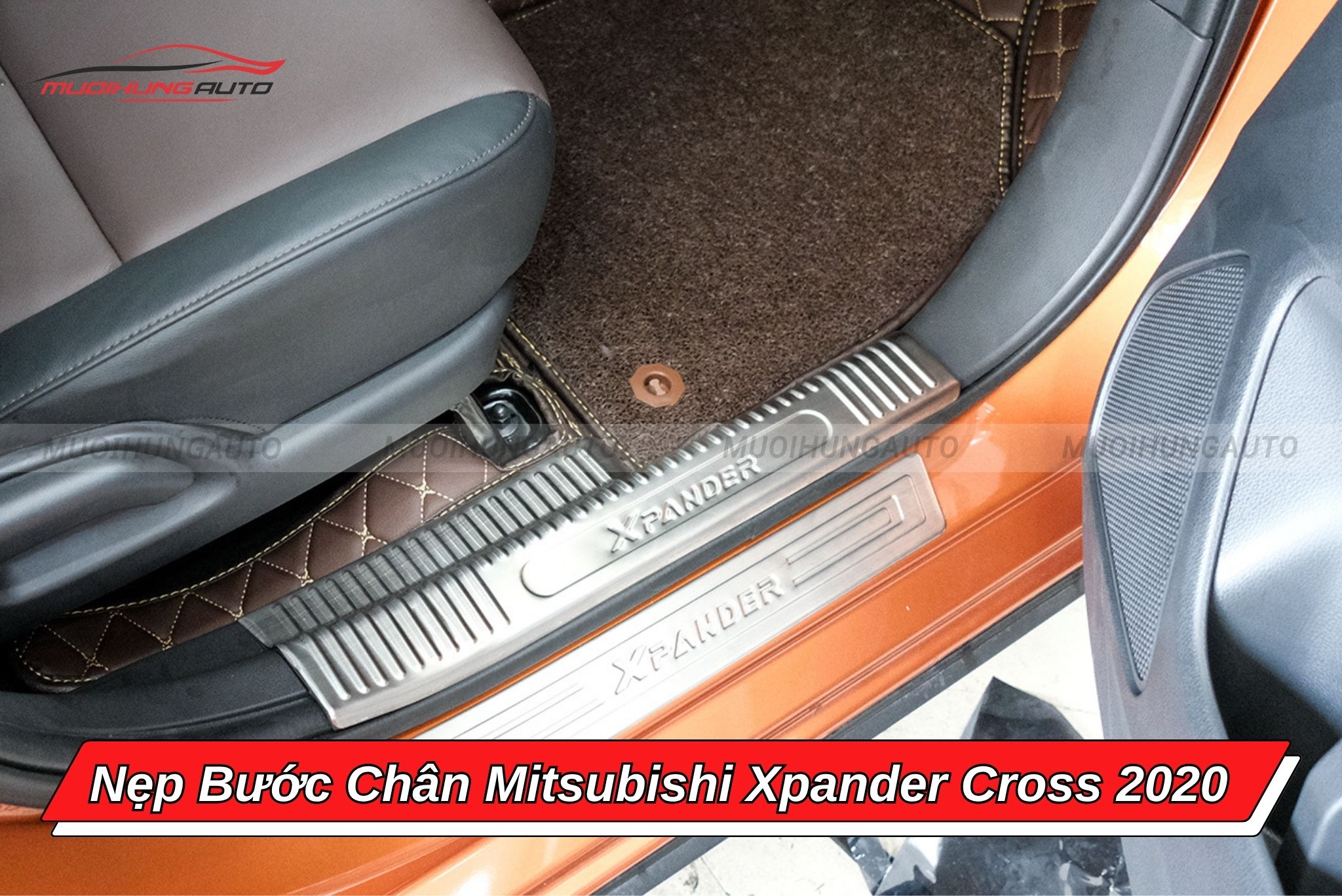 Nẹp bước chân xe Mitsubishi Xpander Cross 2020