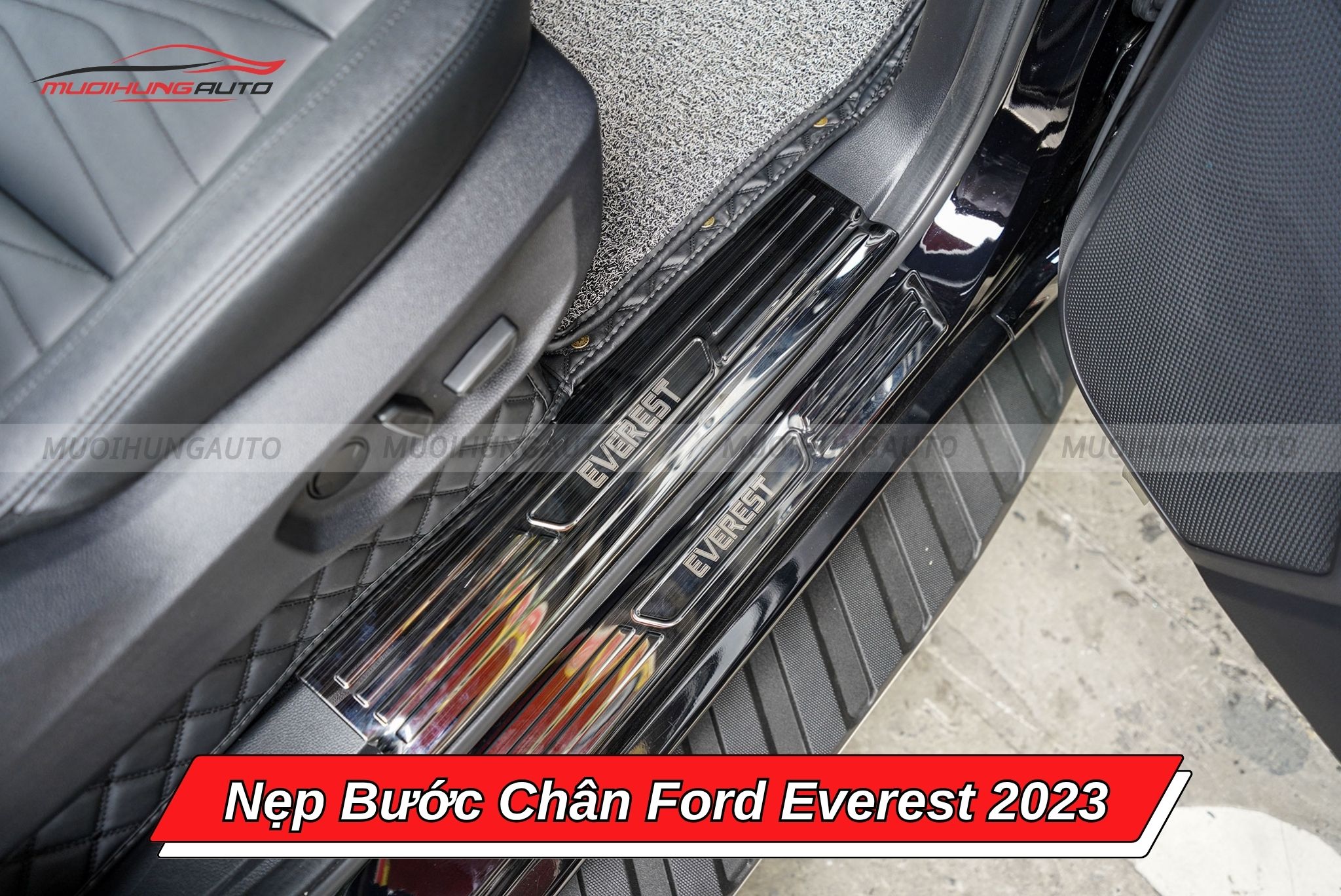 Nẹp bước chân xe ô tô Ford Everest 2023