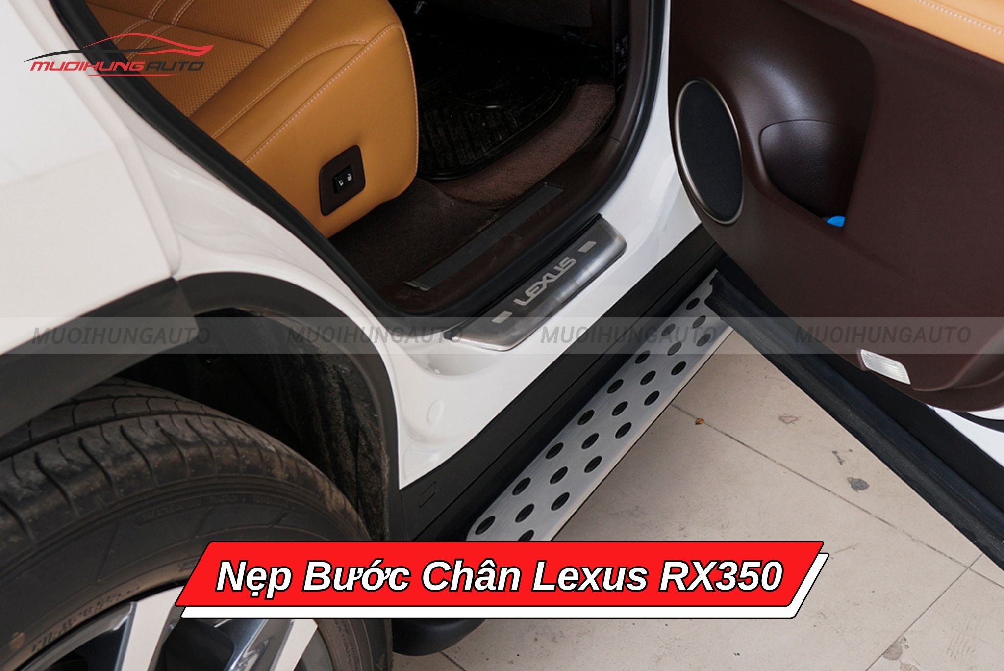 Nẹp bước chân xe ô tô Lexus RX350