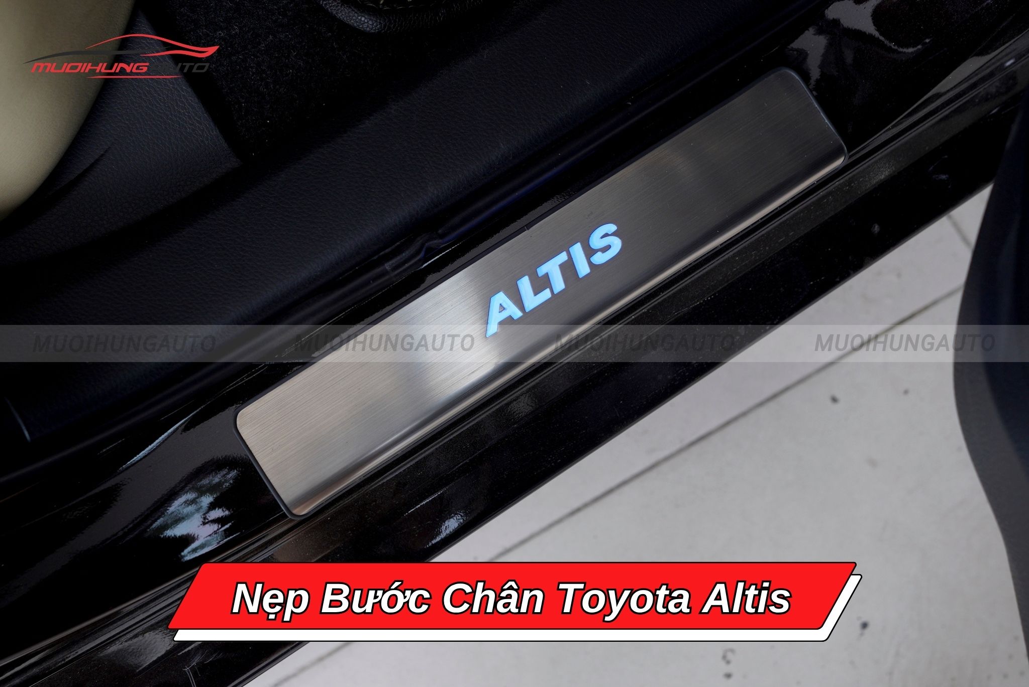 Nẹp bước chân xe ô tô Toyota Altis