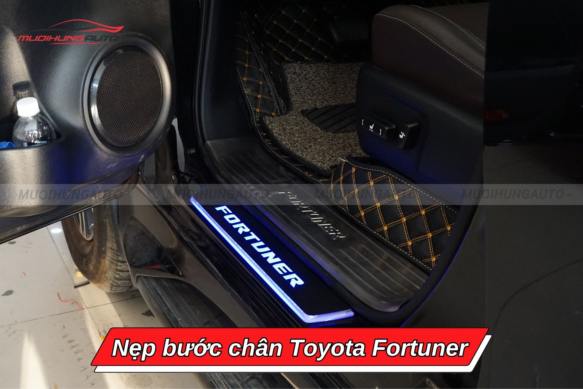 Nẹp bước chân xe Toyota Fortuner