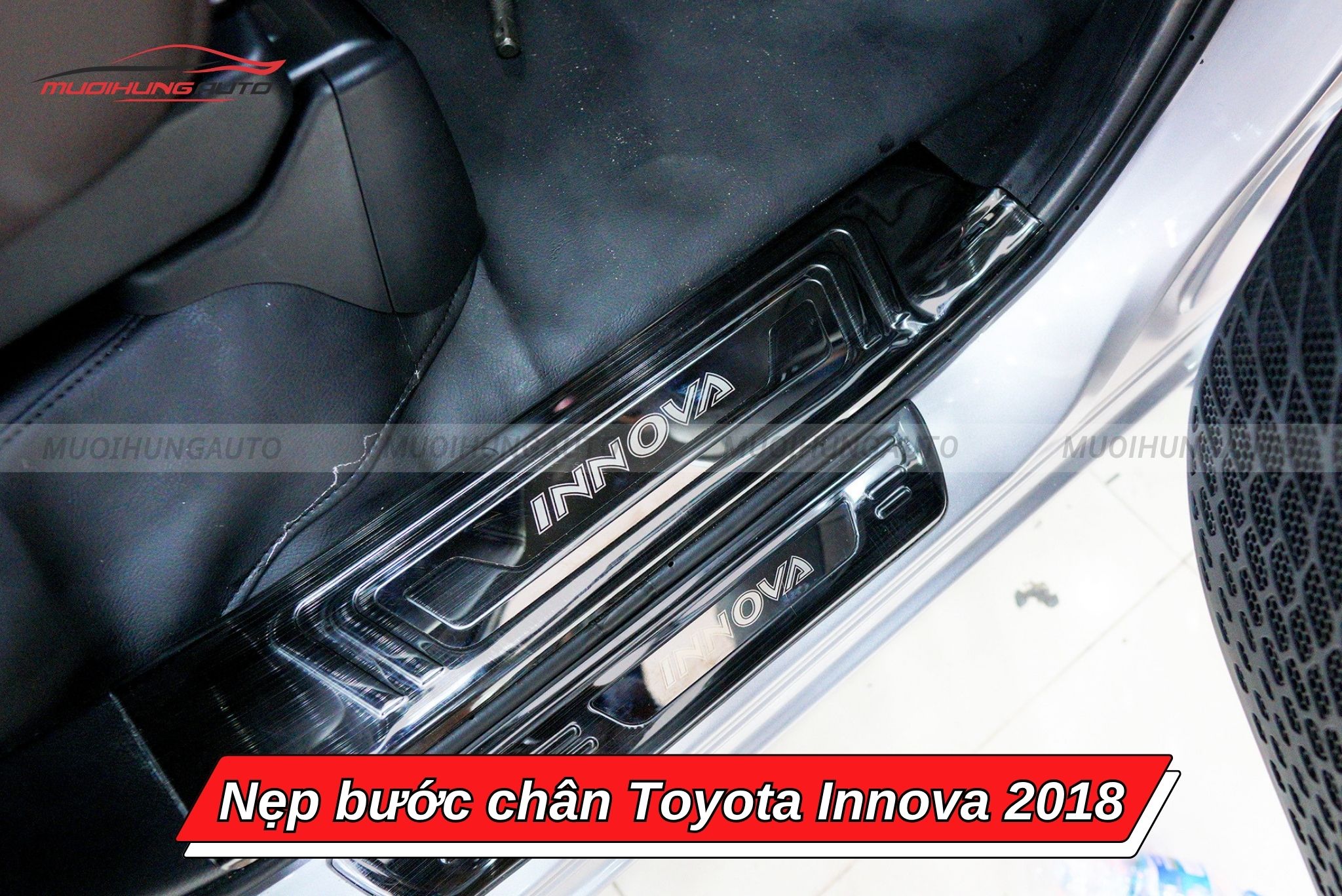 Nẹp bước chân xe Toyota Innova 2018
