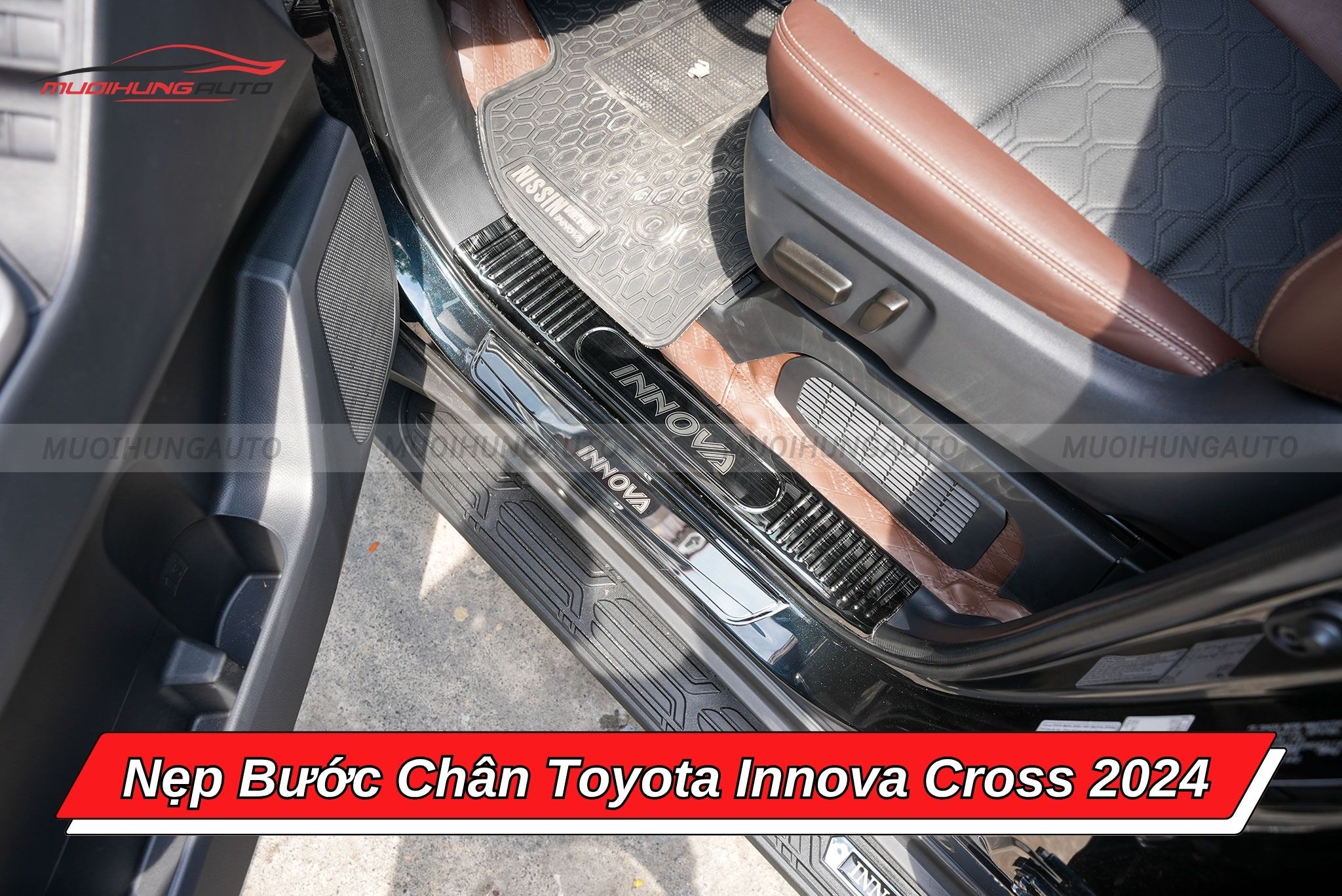 Nẹp bước chân xe Toyota Innova Cross 2024