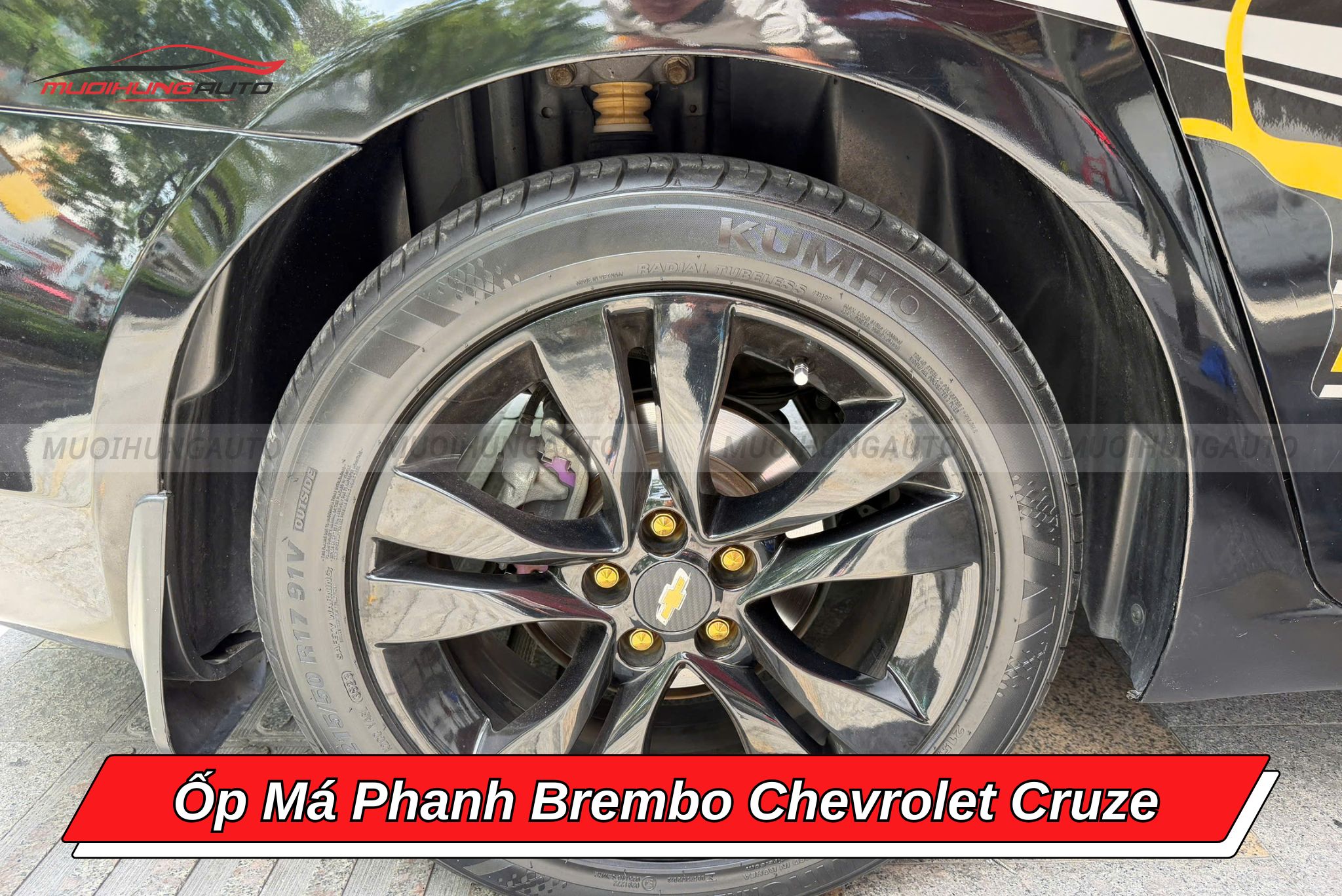 Ốp Brembo Chevrolet Cruze