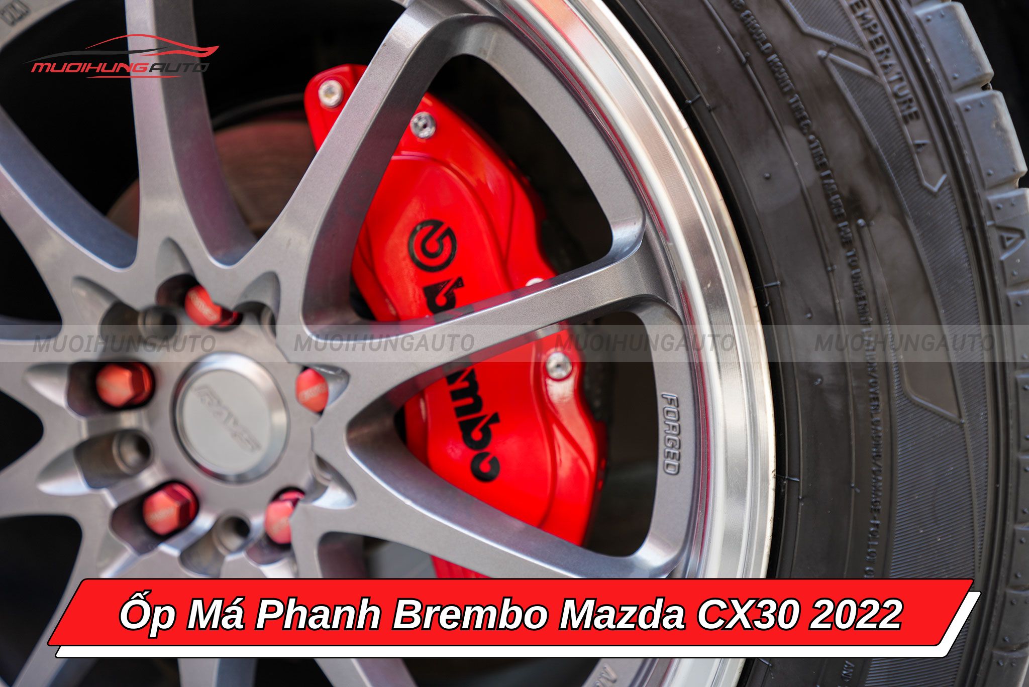 Ốp Brembo Mazda CX30 2022