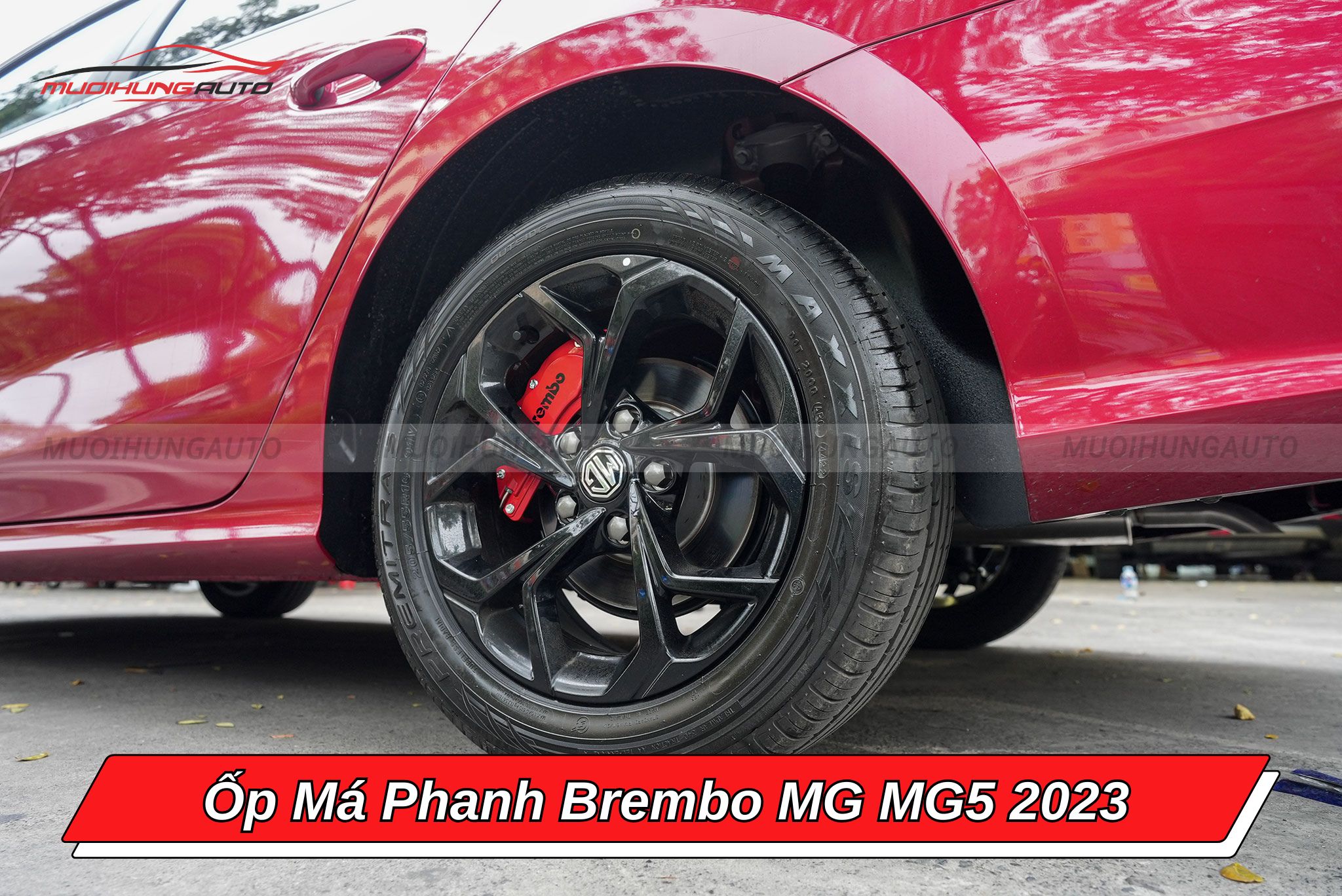 Ốp Brembo ô tô MG MG5 2023