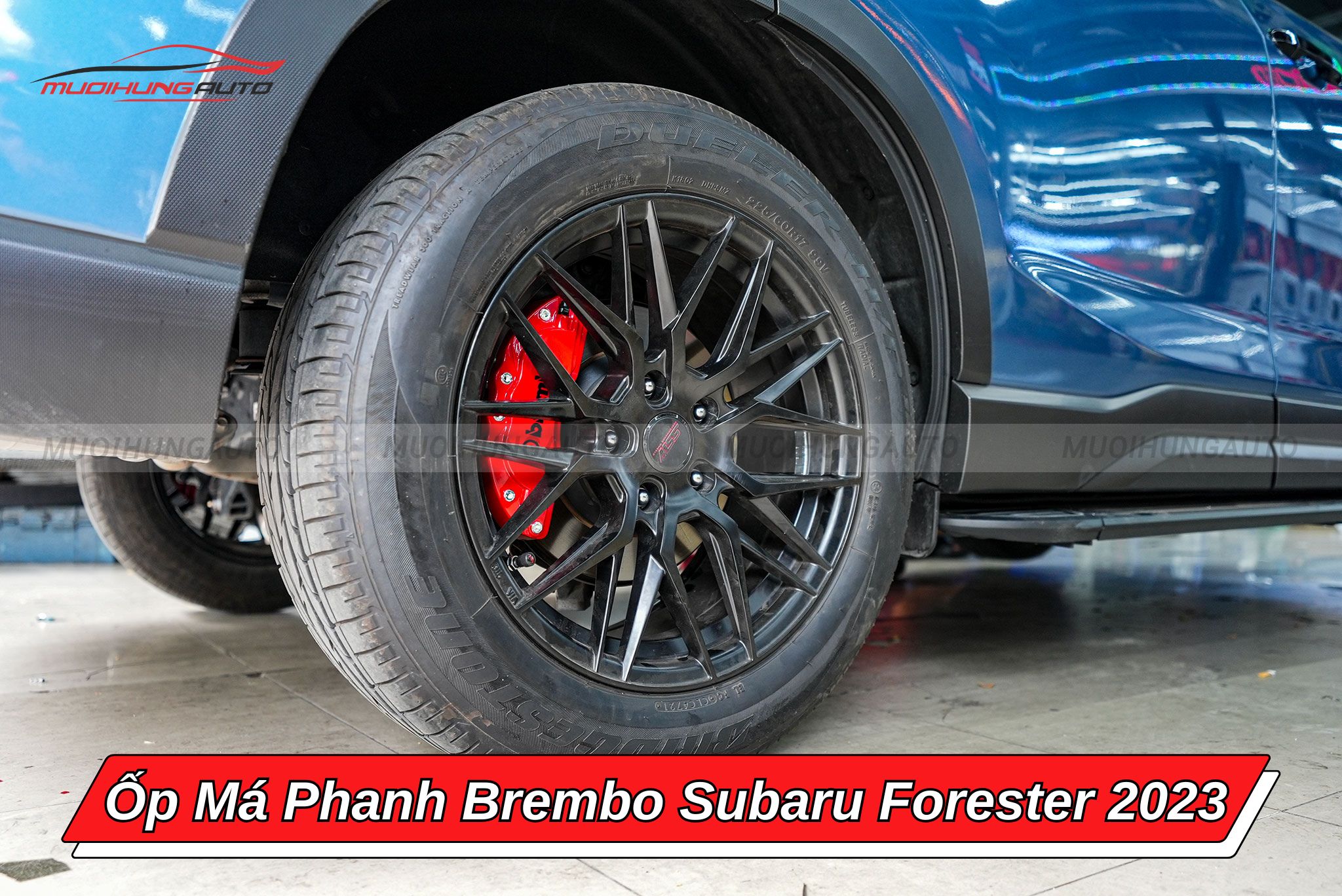 Ốp Brembo ô tô Subaru Forester 2023