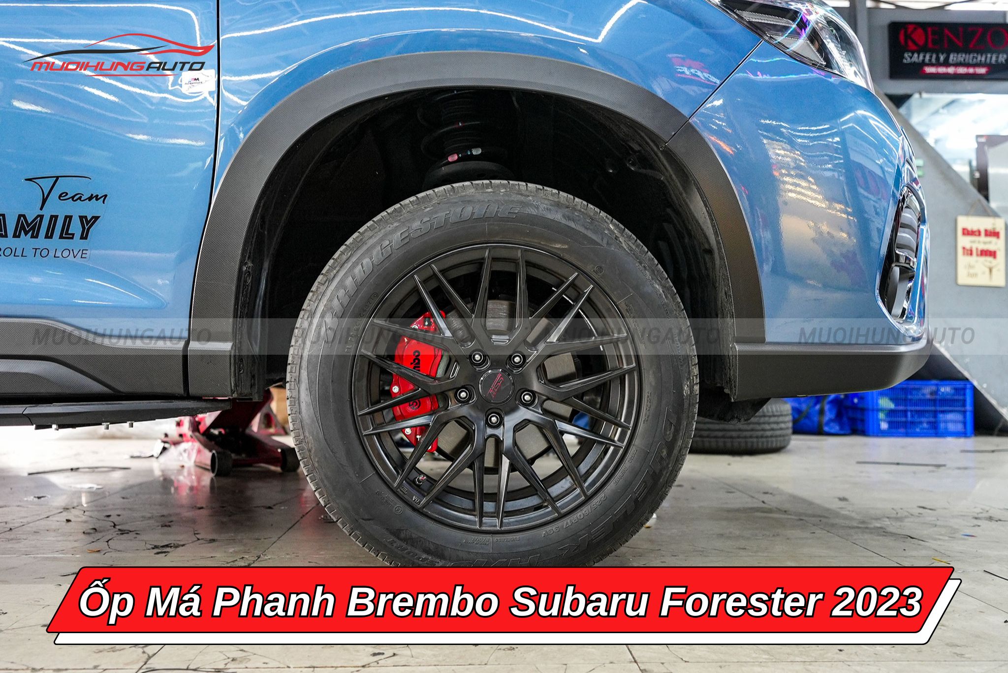 Ốp Brembo Subaru Forester 2023