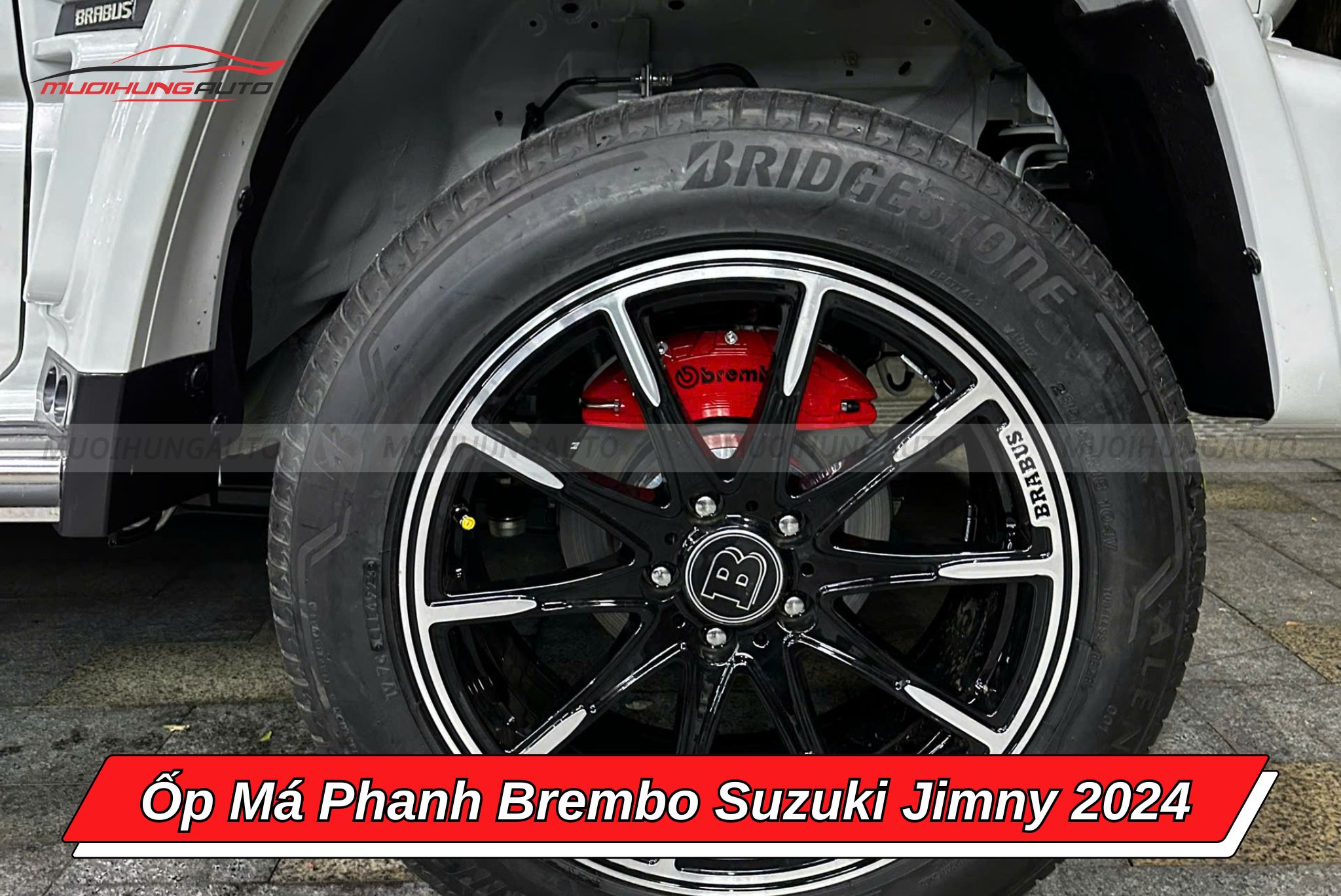 Ốp Brembo Suzuki Jimny 2024
