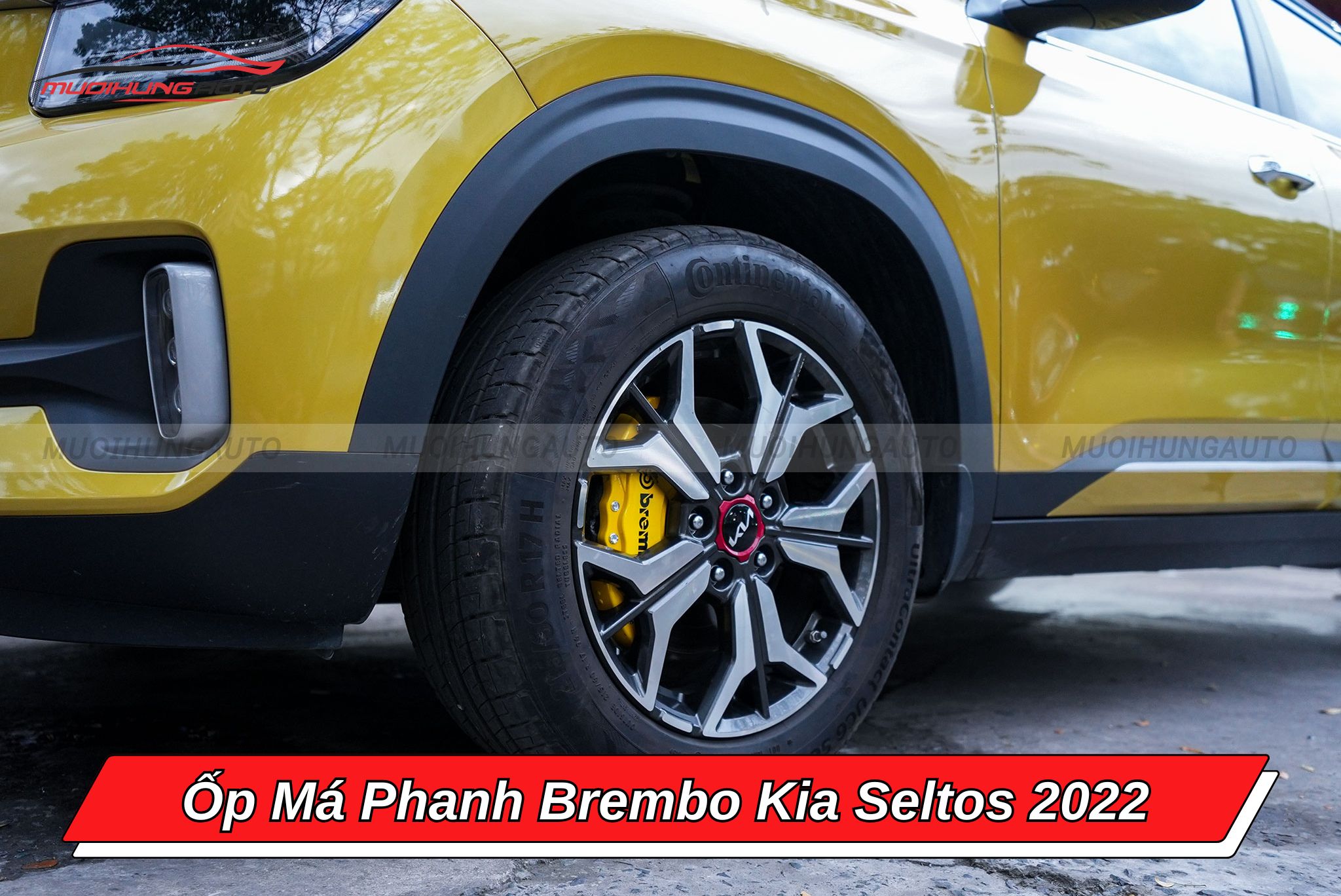 Ốp chân phanh Brembo Kia Seltos 2022