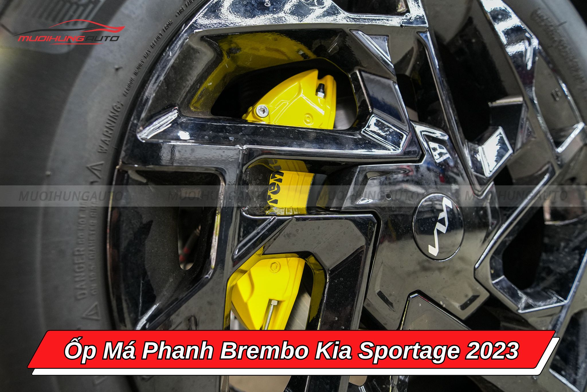 Ốp chân phanh Brembo Kia Sportage 2023