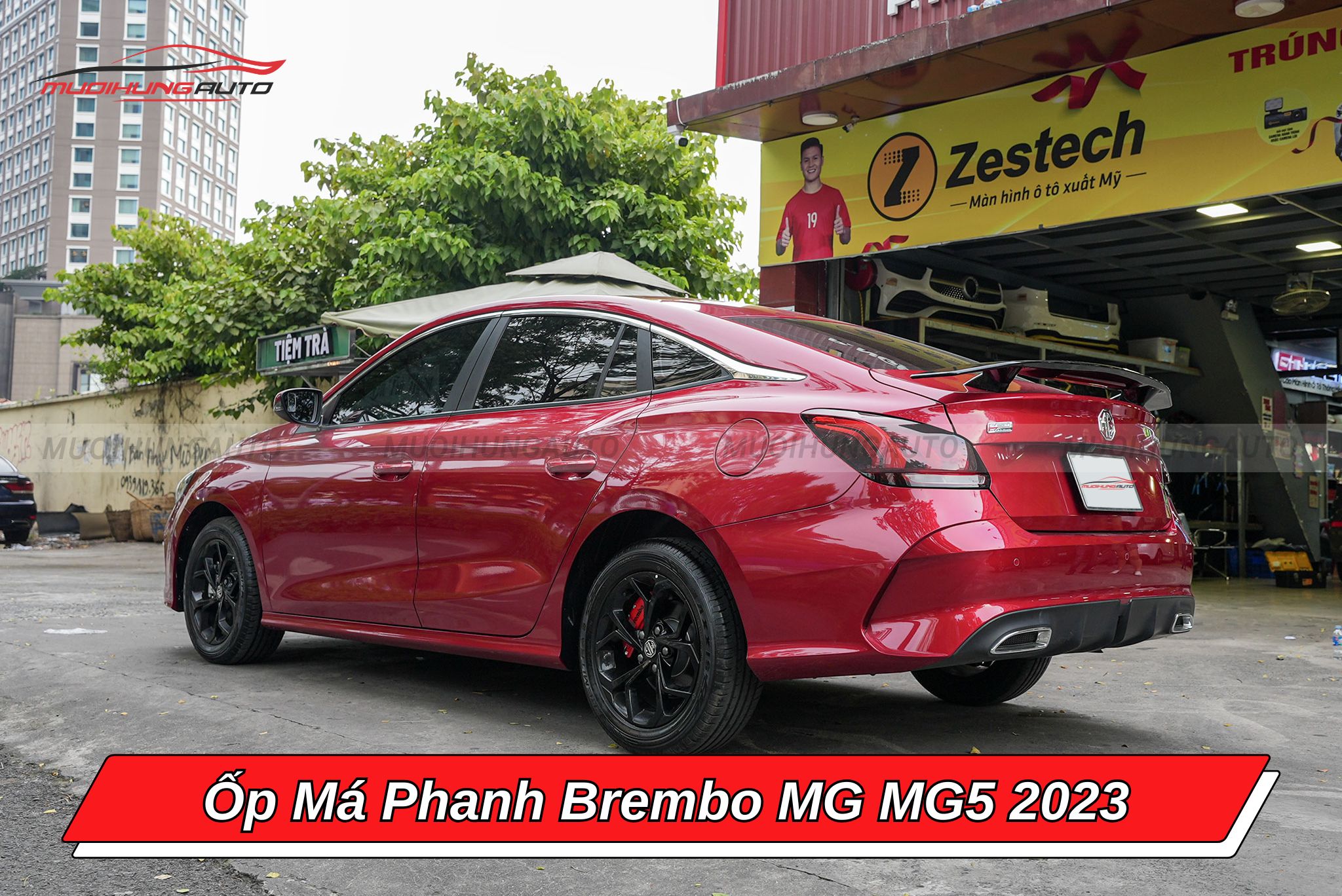 Ốp chân phanh Brembo MG MG5 2023