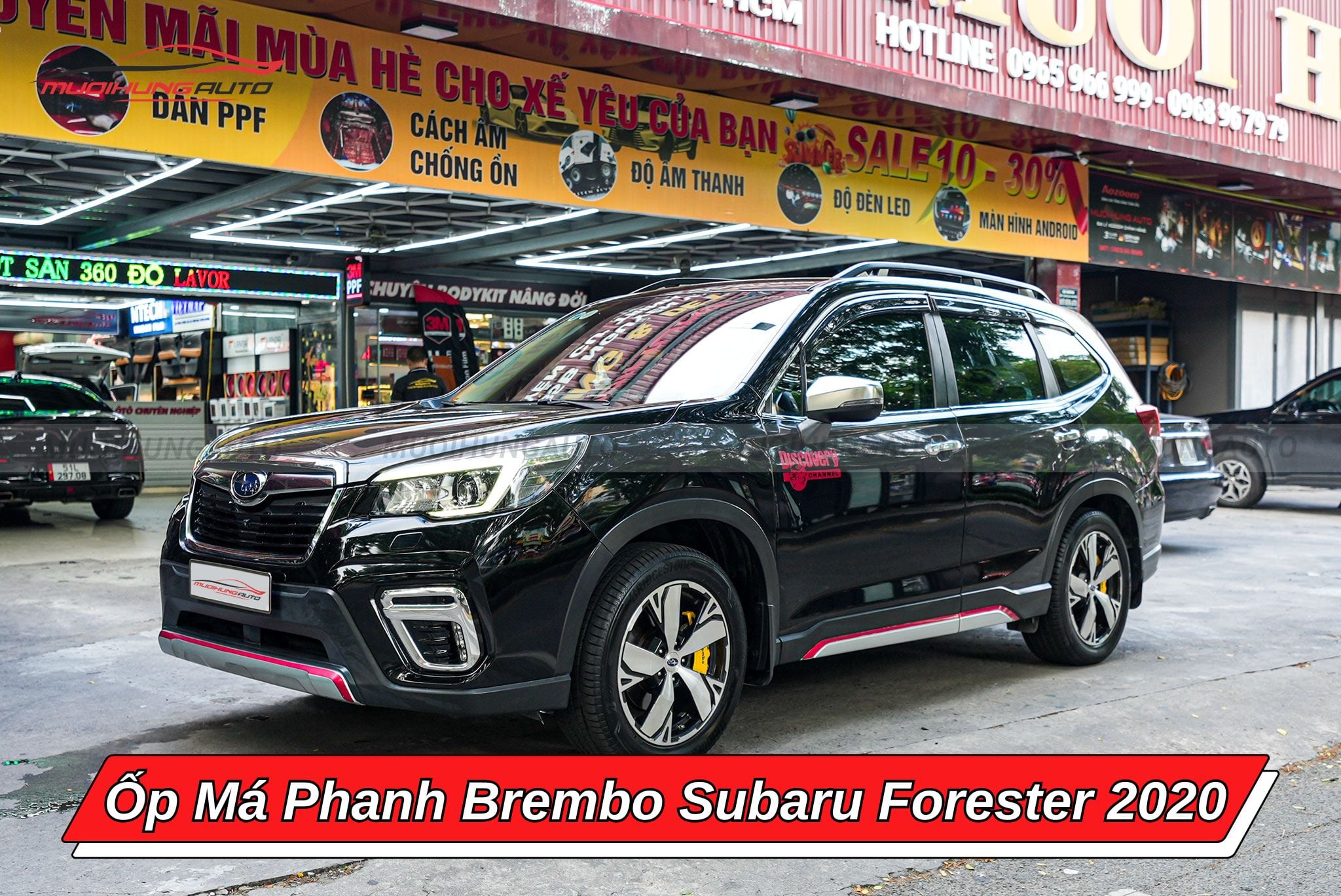 Ốp chân phanh Brembo ô tô Subaru Forester 2020