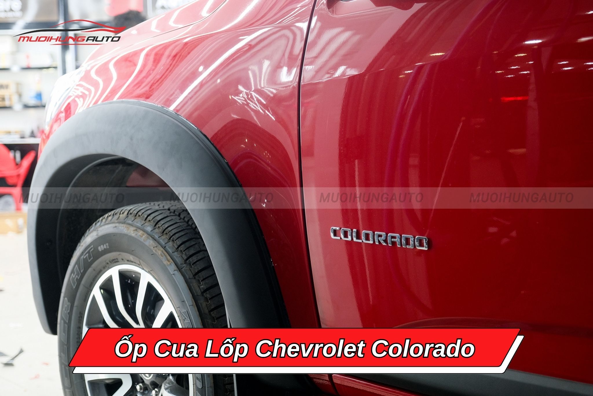 Ốp cua lốp Chevrolet Colorado