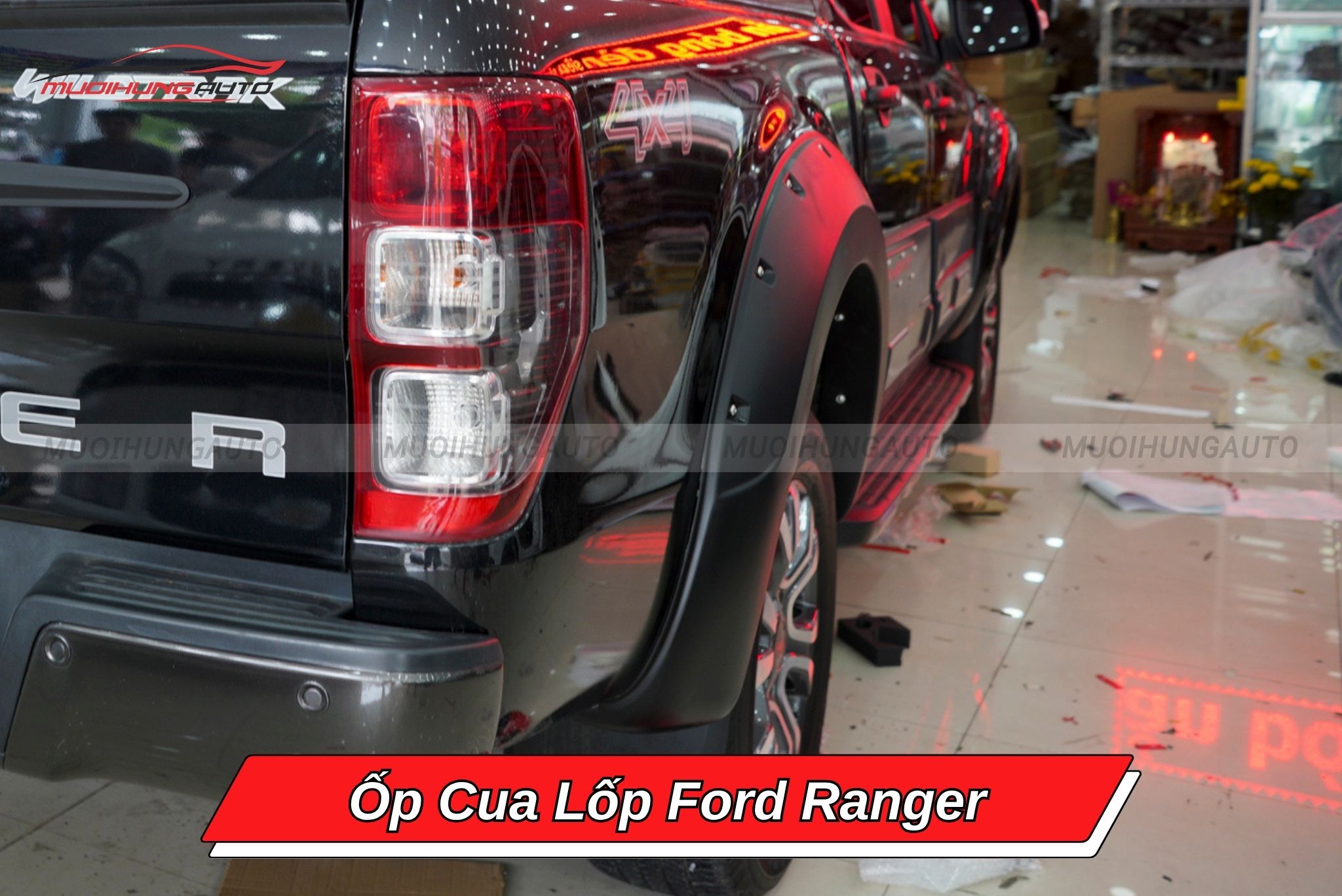 Ốp cua lốp cho Ford Ranger