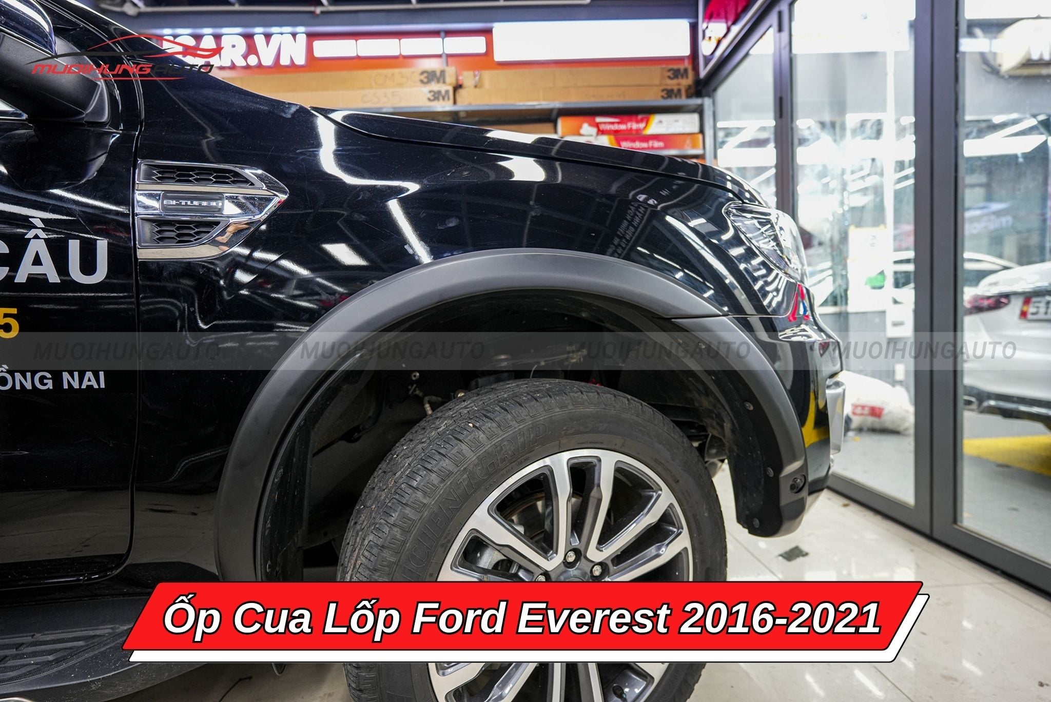 Ốp cua lốp Ford Everest 2016-2021