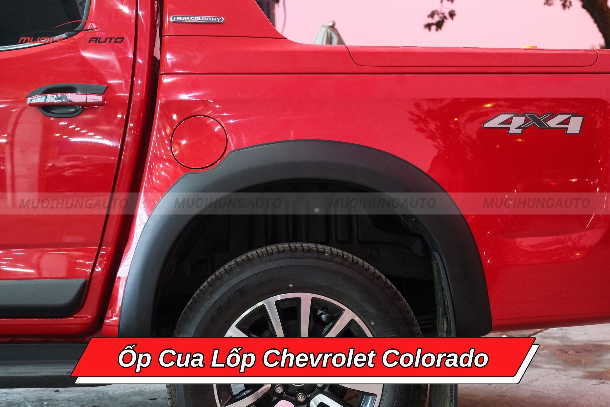 Ốp cua lốp ô tô Chevrolet Colorado