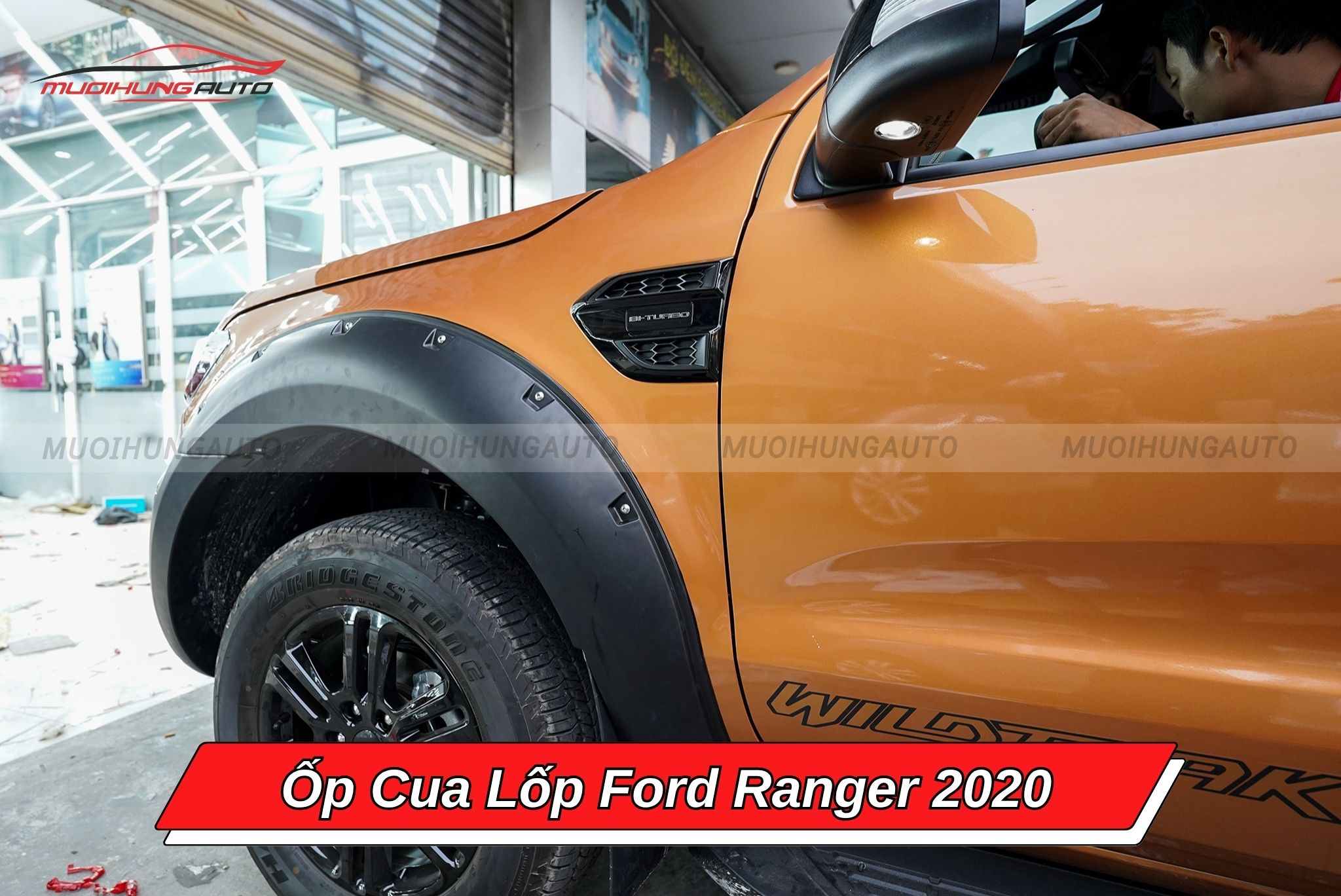 Ốp cua lốp ô tô Ford Ranger 2020