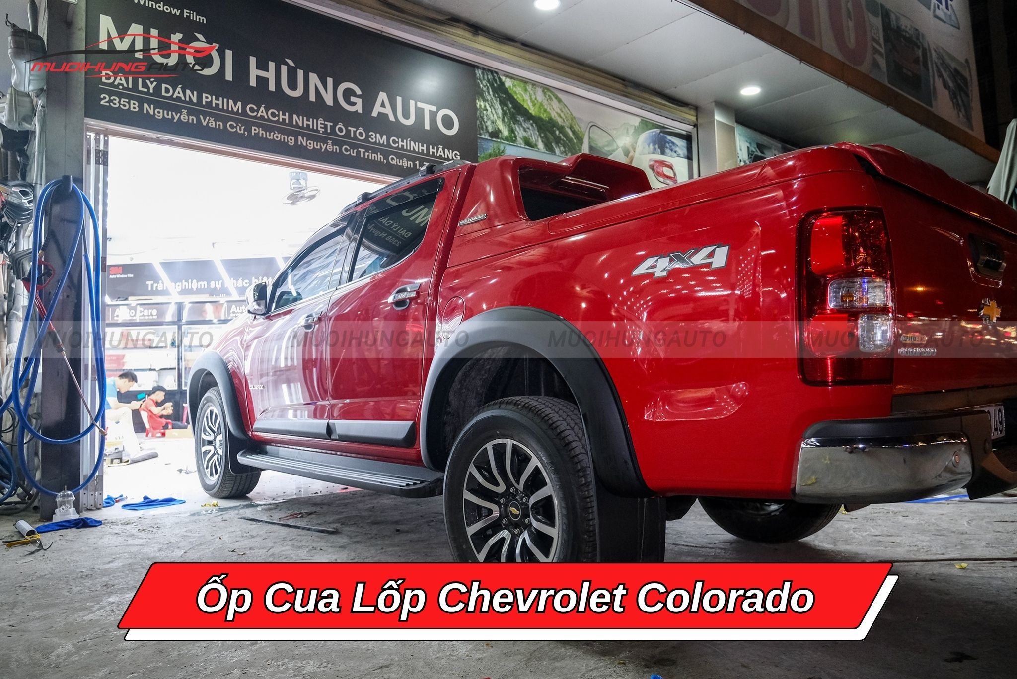 Ốp cua lốp xe Chevrolet Colorado
