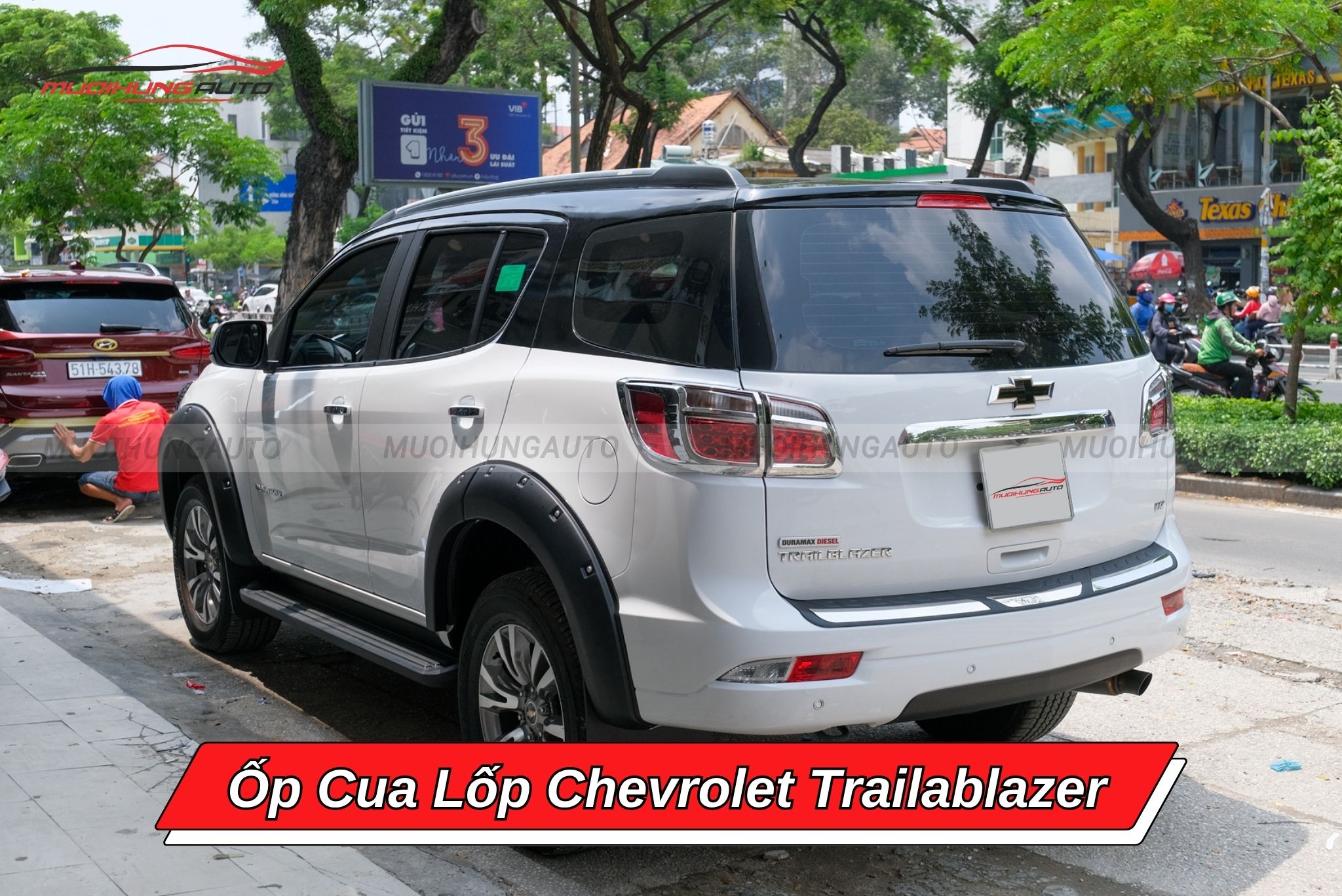 Ốp cua lốp xe Chevrolet Trailblazer