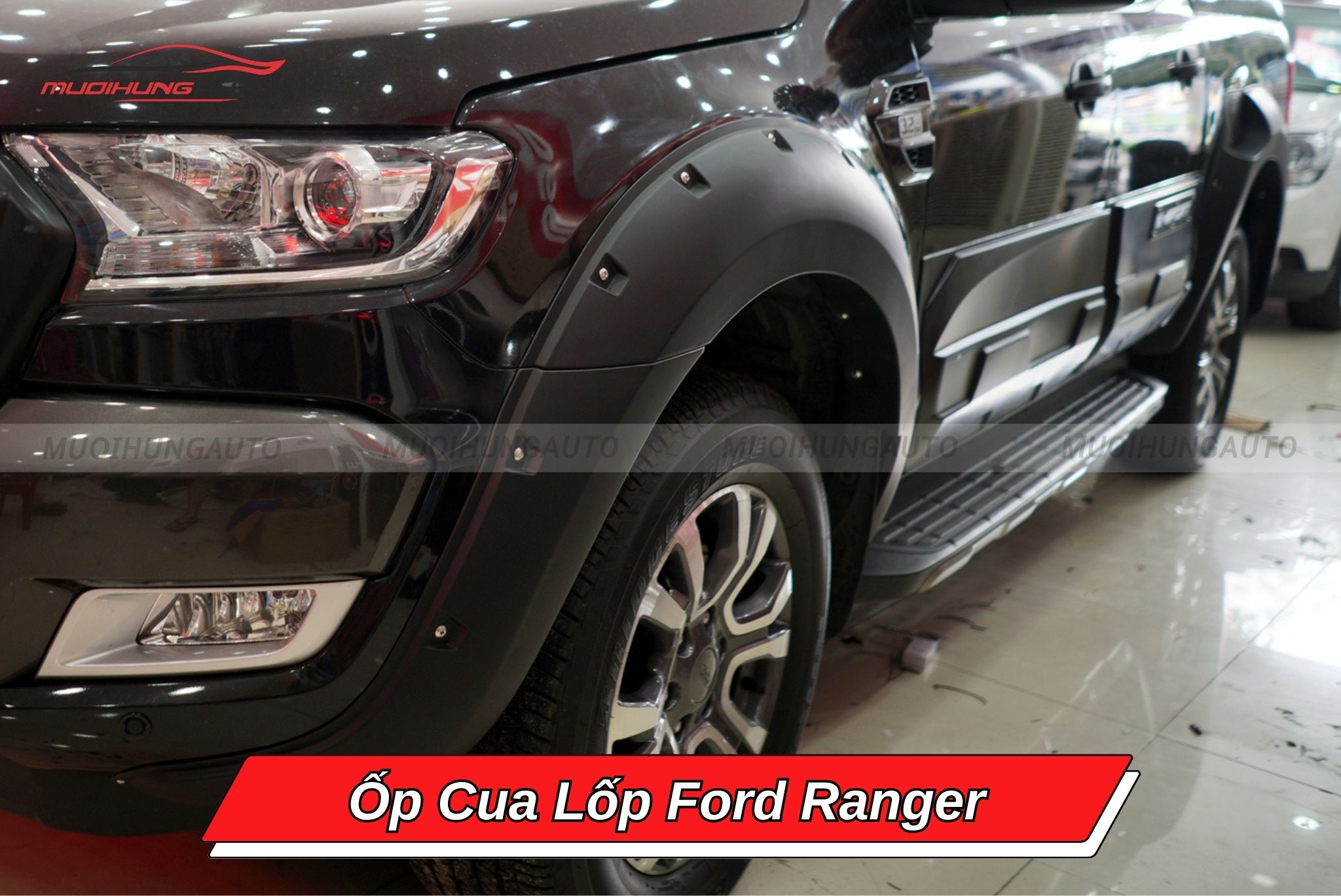 Ốp cua lốp xe Ford Ranger