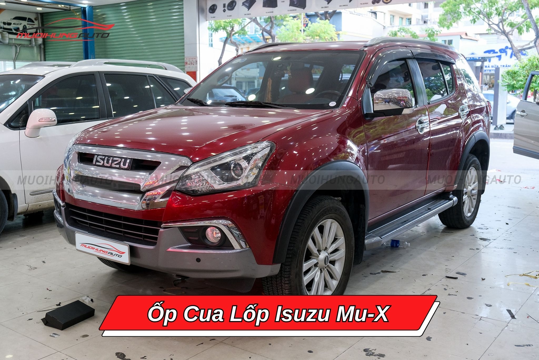 Ốp cua lốp xe hơi Isuzu Mu-X