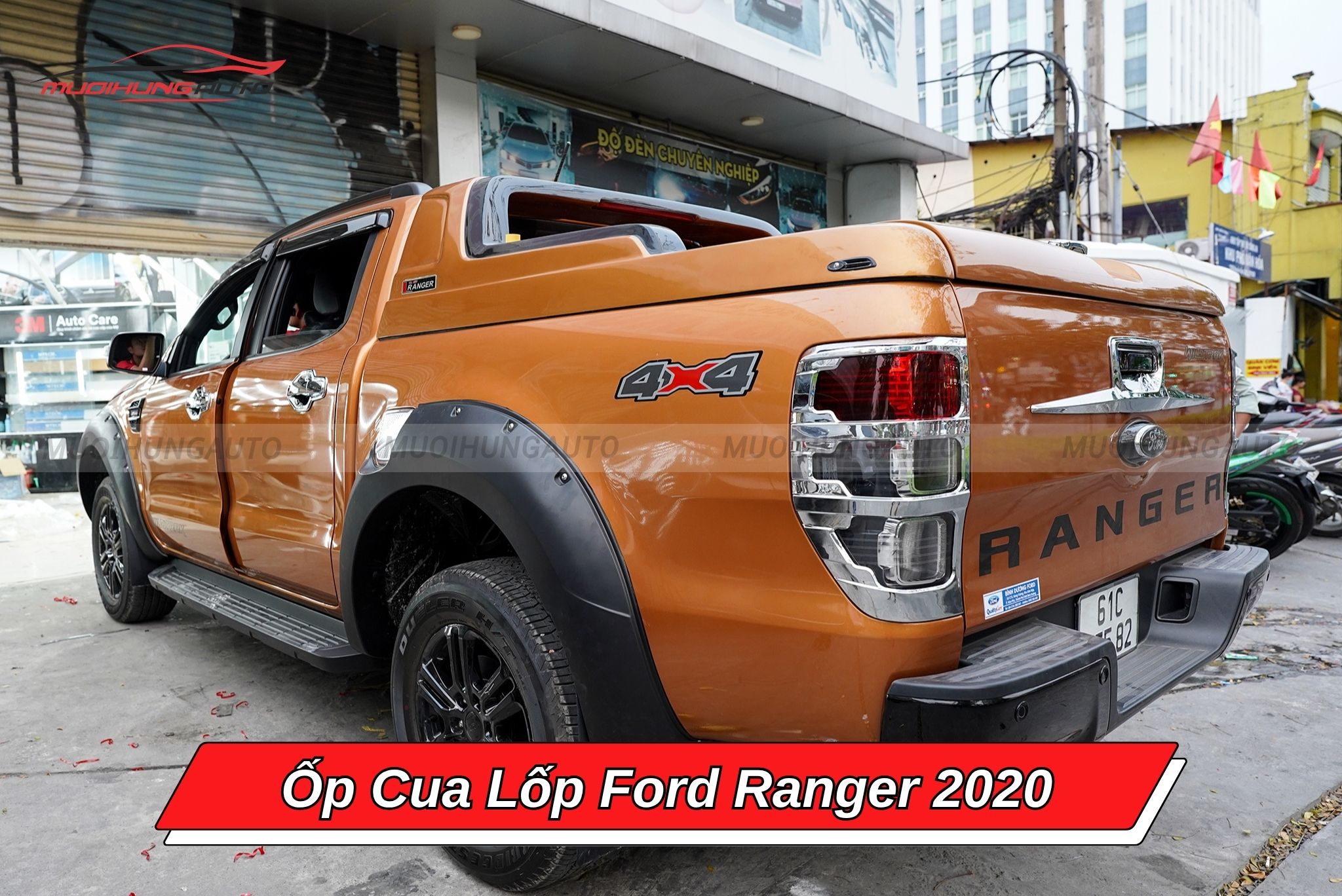 Ốp cua lốp xe ô tô Ford Ranger 2020
