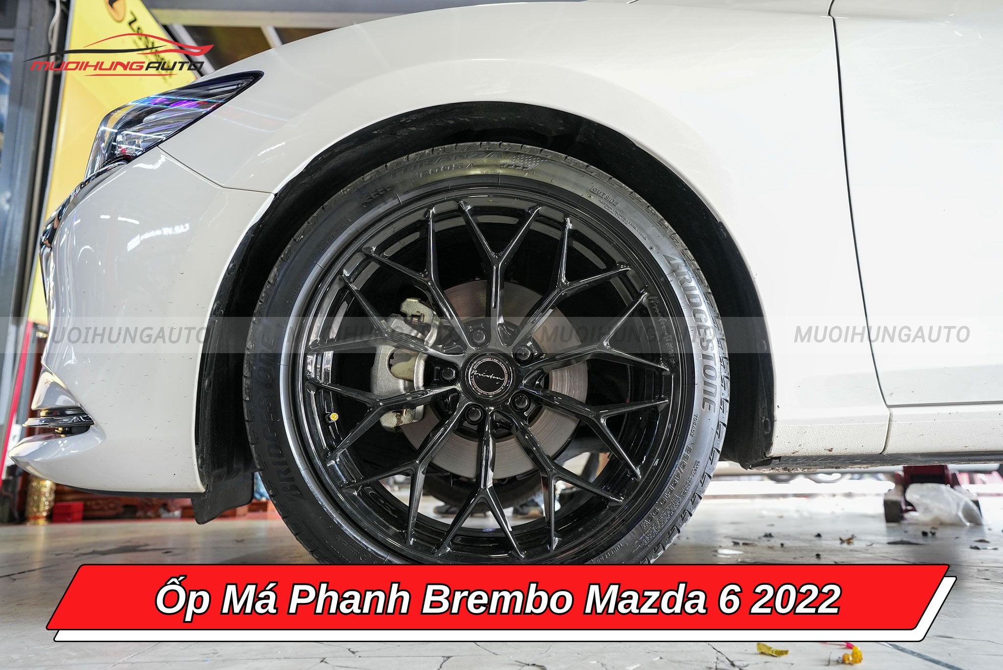 Ốp heo dầu Brembo Mazda 6 2022